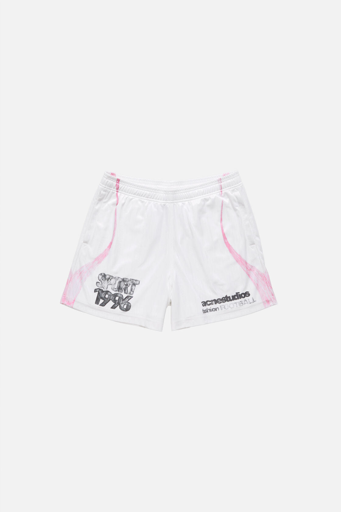 Casual graphic shorts, White, 2000x