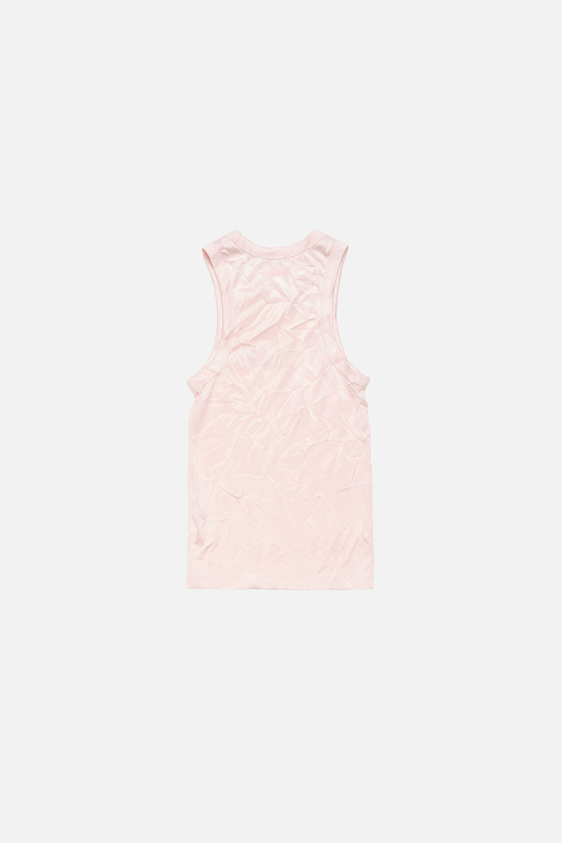 Crinkled printed tanktop, Powder pink, 2000x