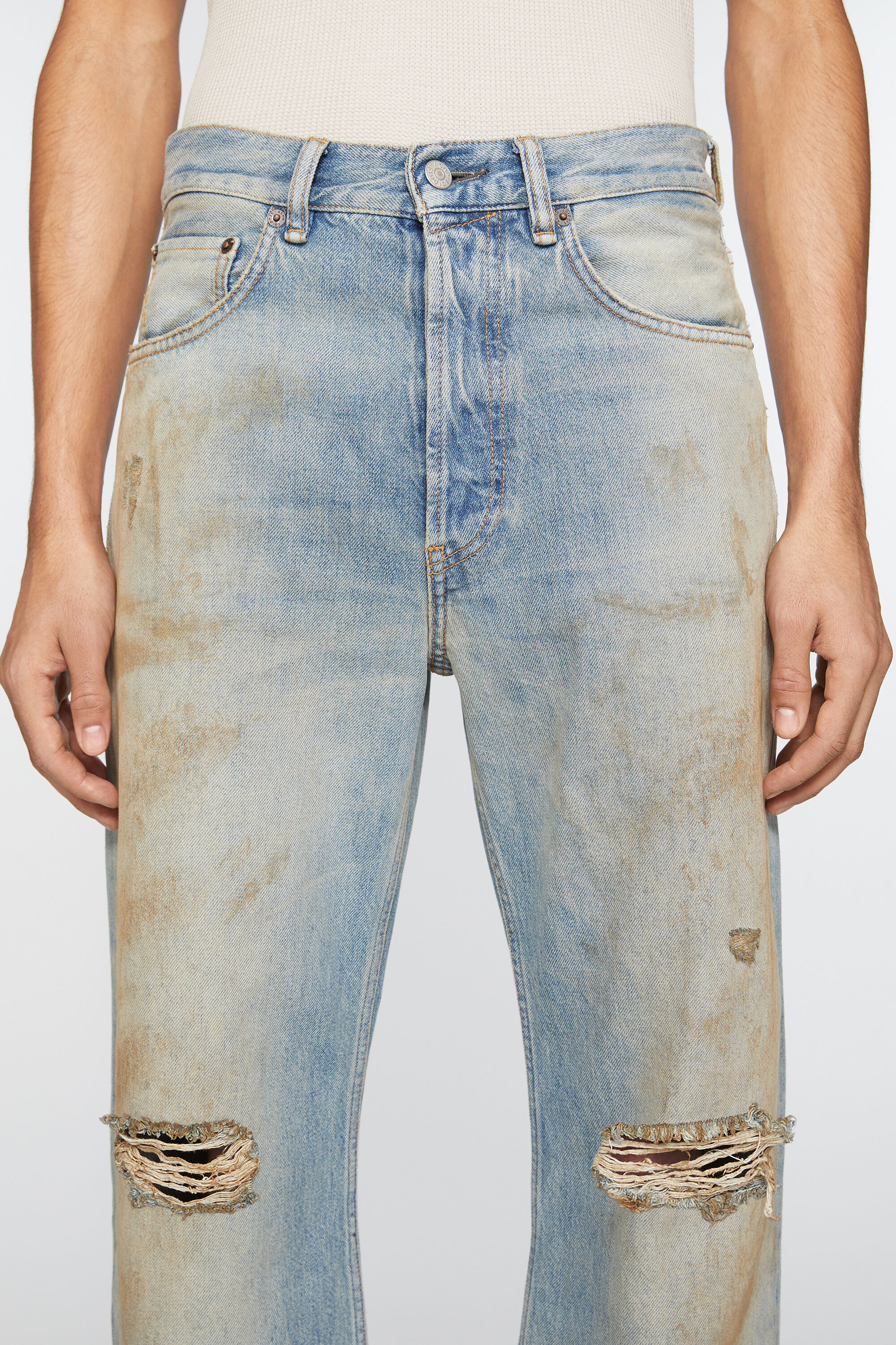 our´s ローズ着用 Acne Studios ルーズフィットジーンズ 最適 メンズ