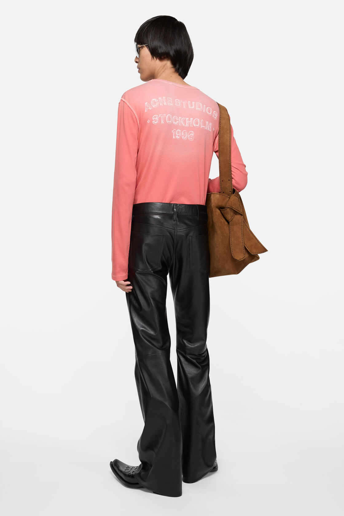 Sprayed logo t-shirt, Red, 2000x