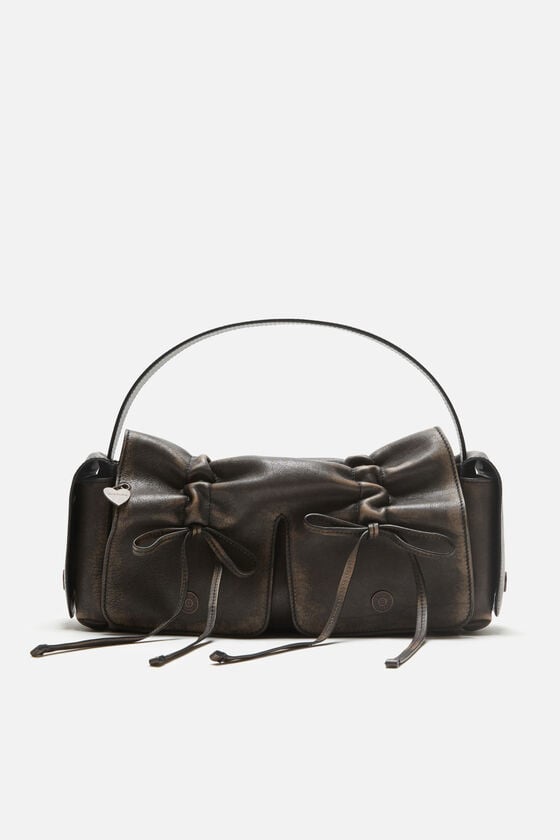 Multipocket Vintage, Dark brown/beige