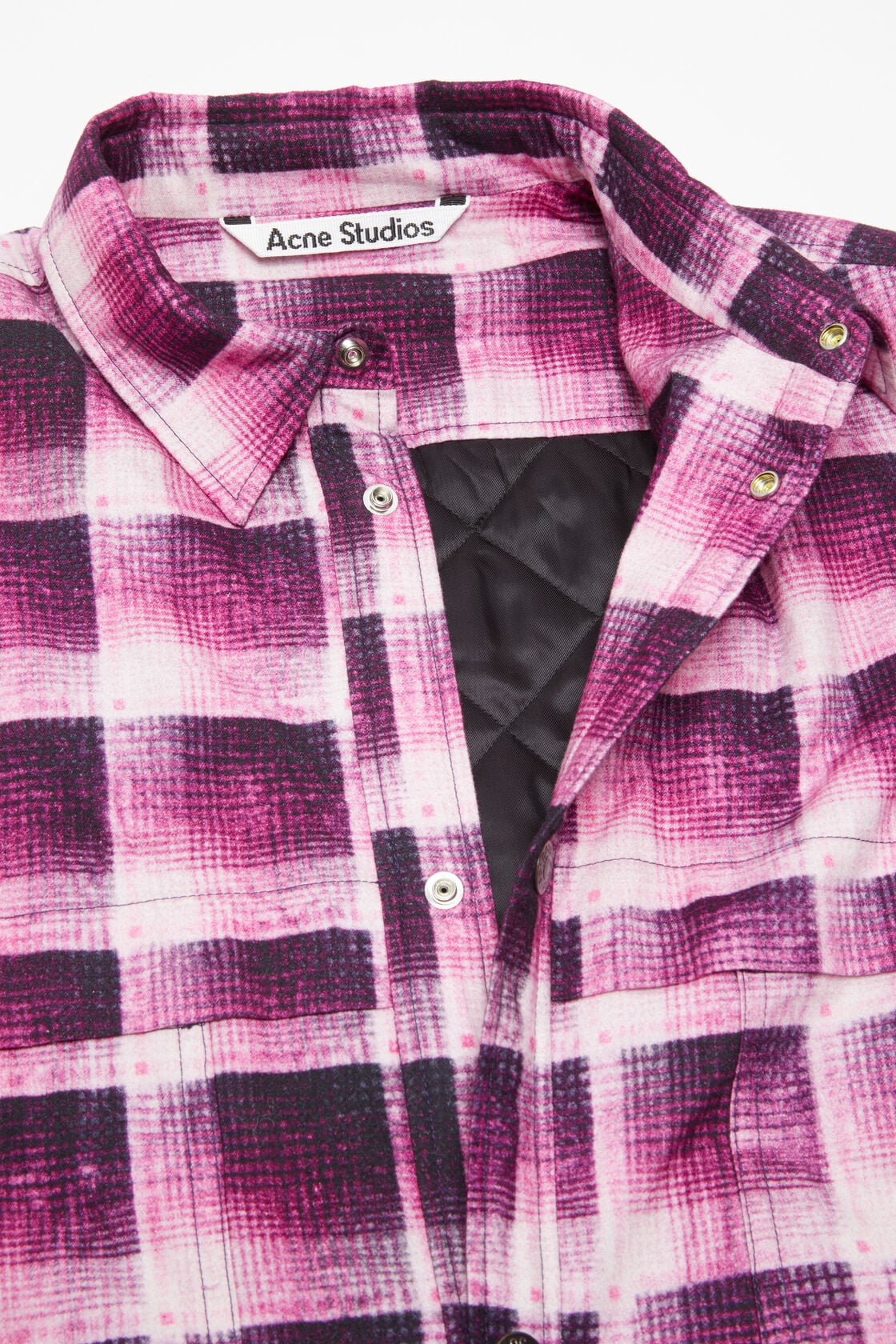 Check button-up shirt, Pink, 2000x