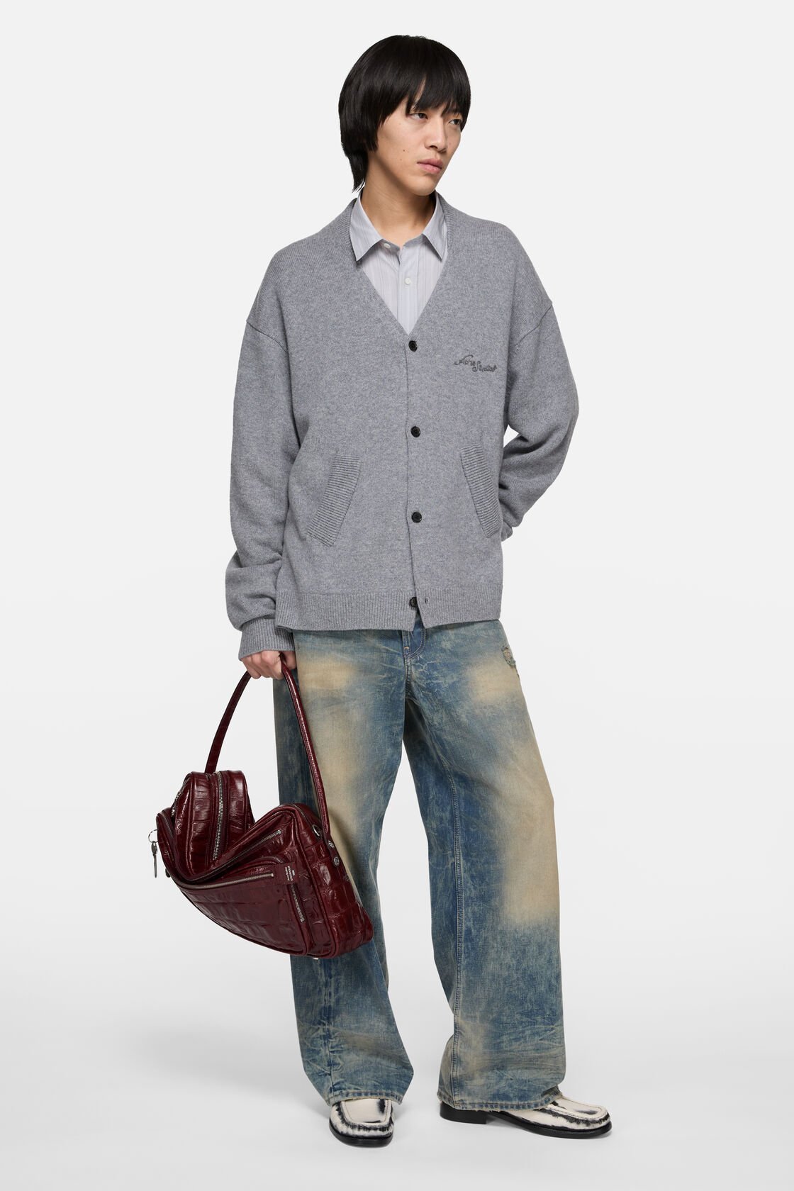 Camero Camera shoulder bag, Burgundy, 2000x