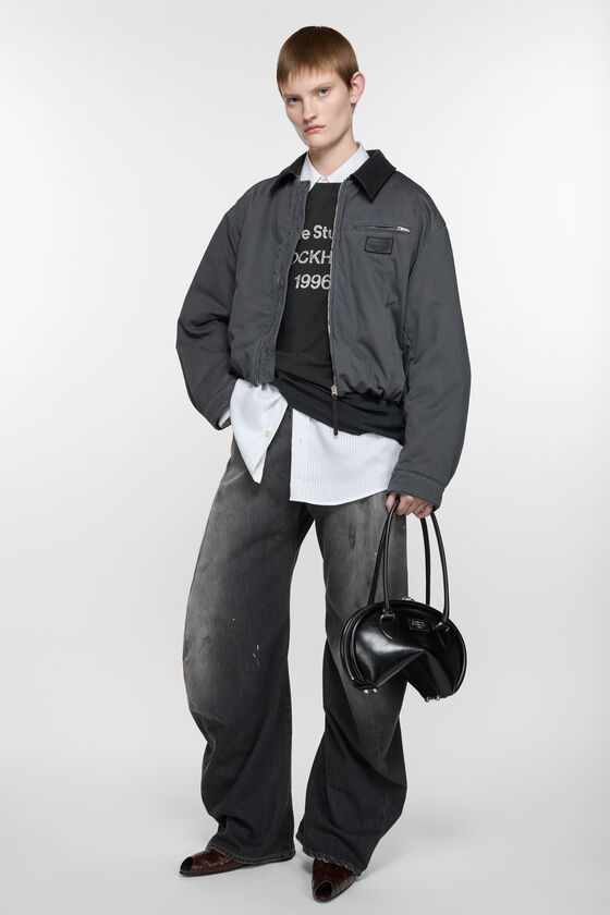 Bomber blouson, Anthracite grey, 2000x