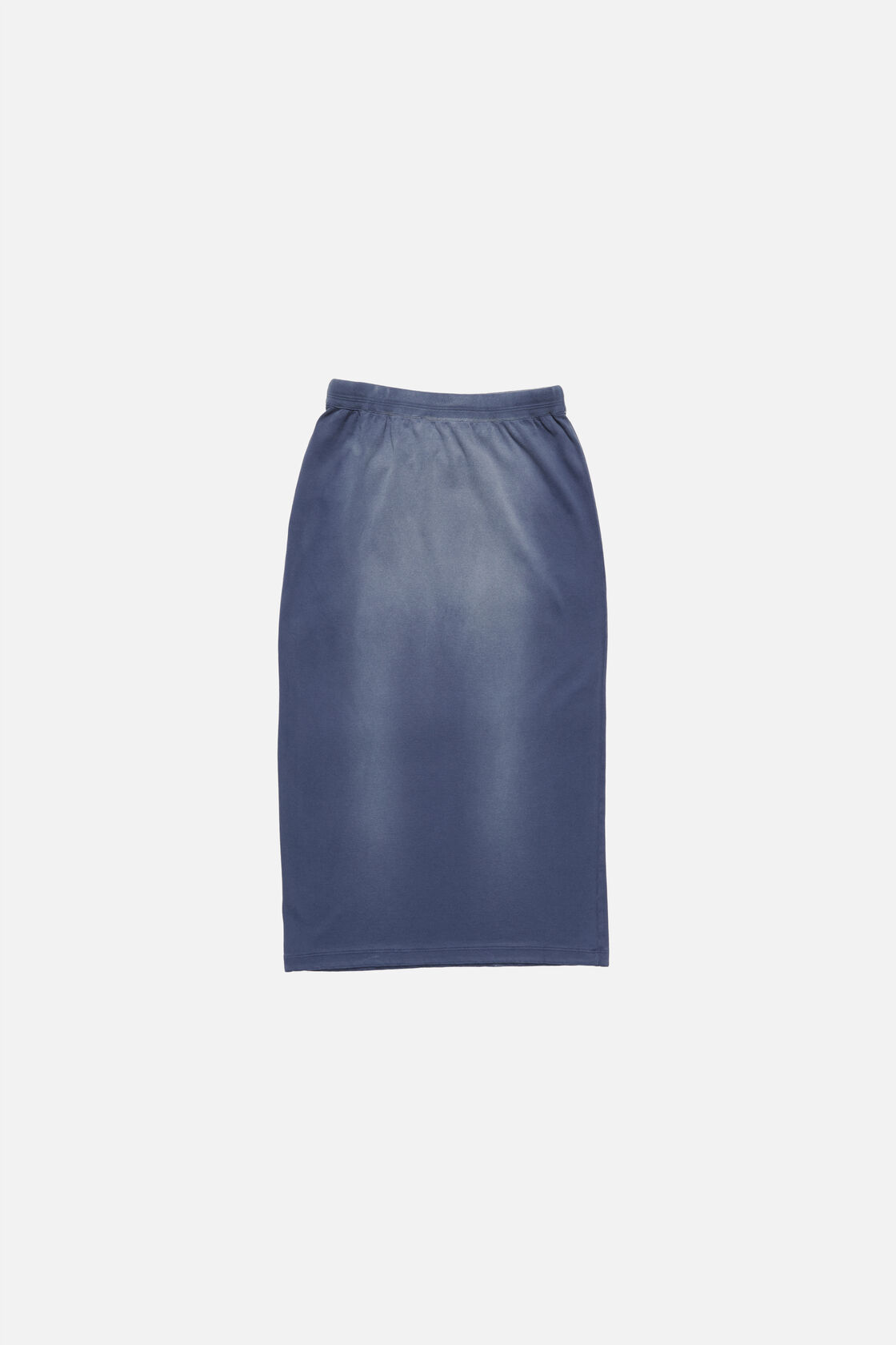 Washed logo skirt, Navy blue, 2000x