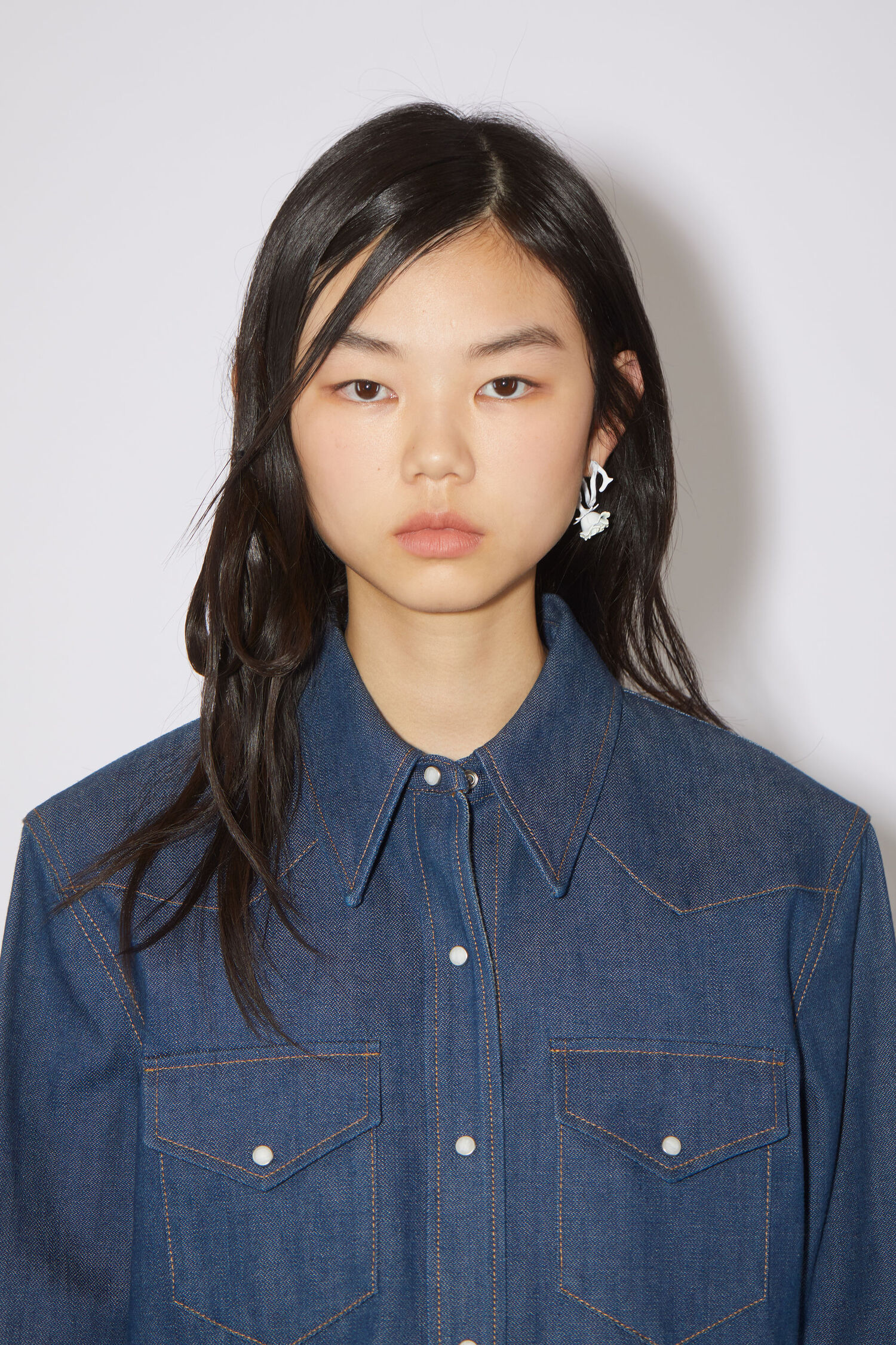 Acne Studios Denim buttonup shirt Indigo blue