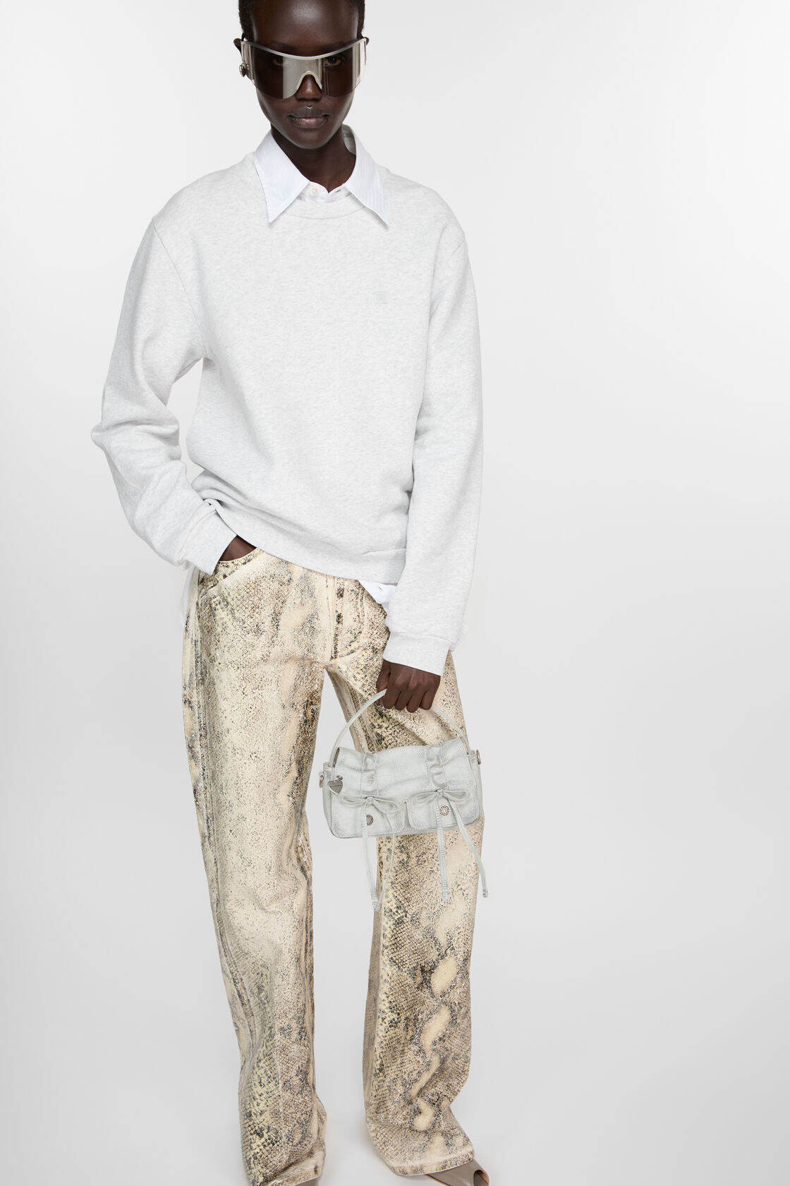 Multipocket micro bag, White/grey, 2000x