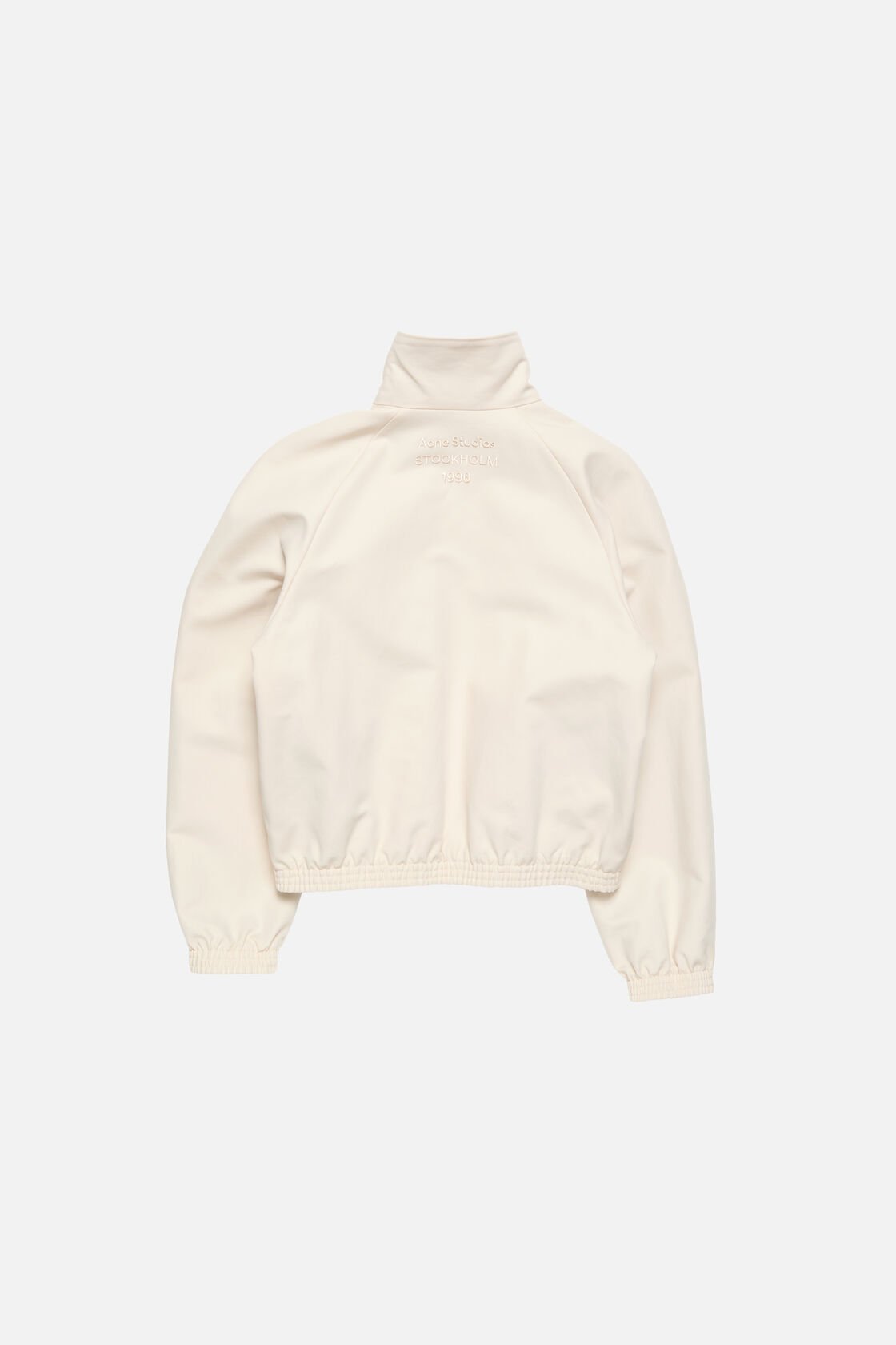 Satin logo jacket, Light taupe, 2000x
