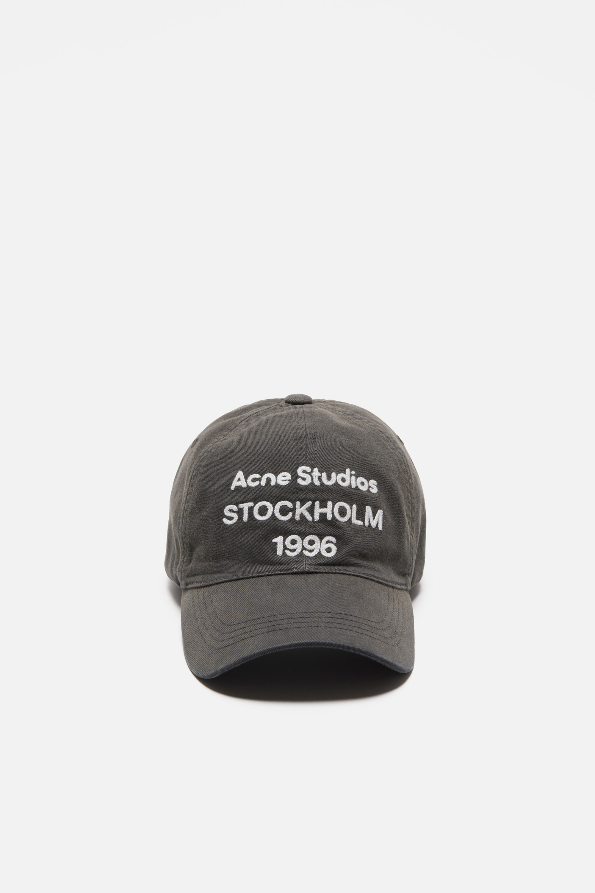 Acne Studios - ロゴキャップ - フェイデッドブラック
