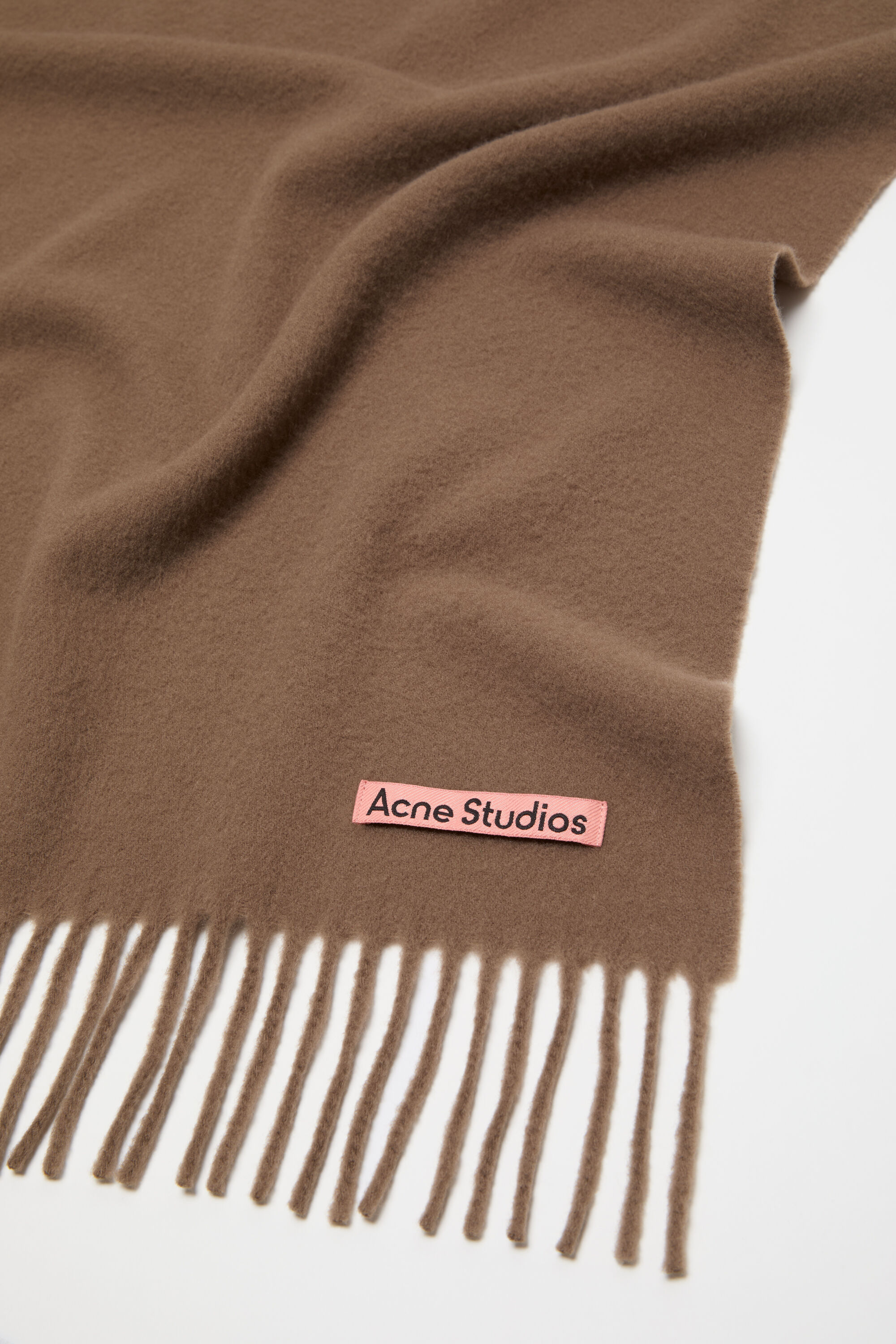 Acne Studios - フリンジウールスカーフ - オーバーサイズ