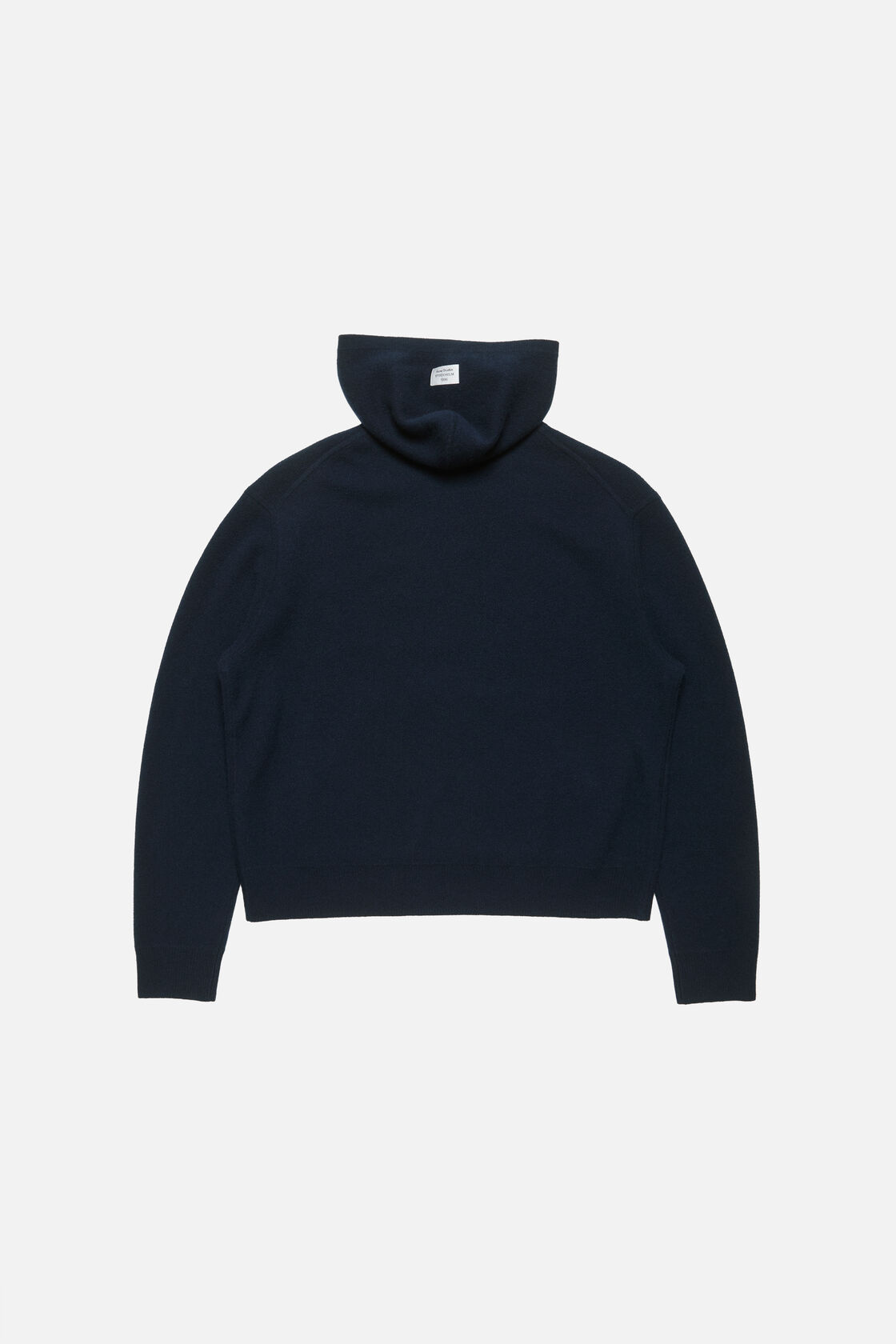 Cashmere hoodie, Ink blue, 2000x