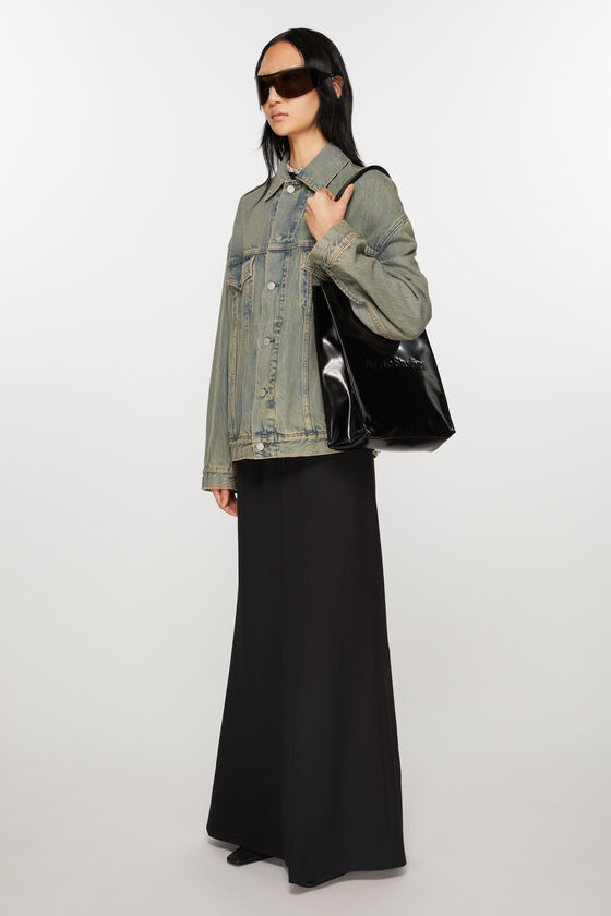 Acne Studios - ロゴ ショルダートートバッグ - ブラック 