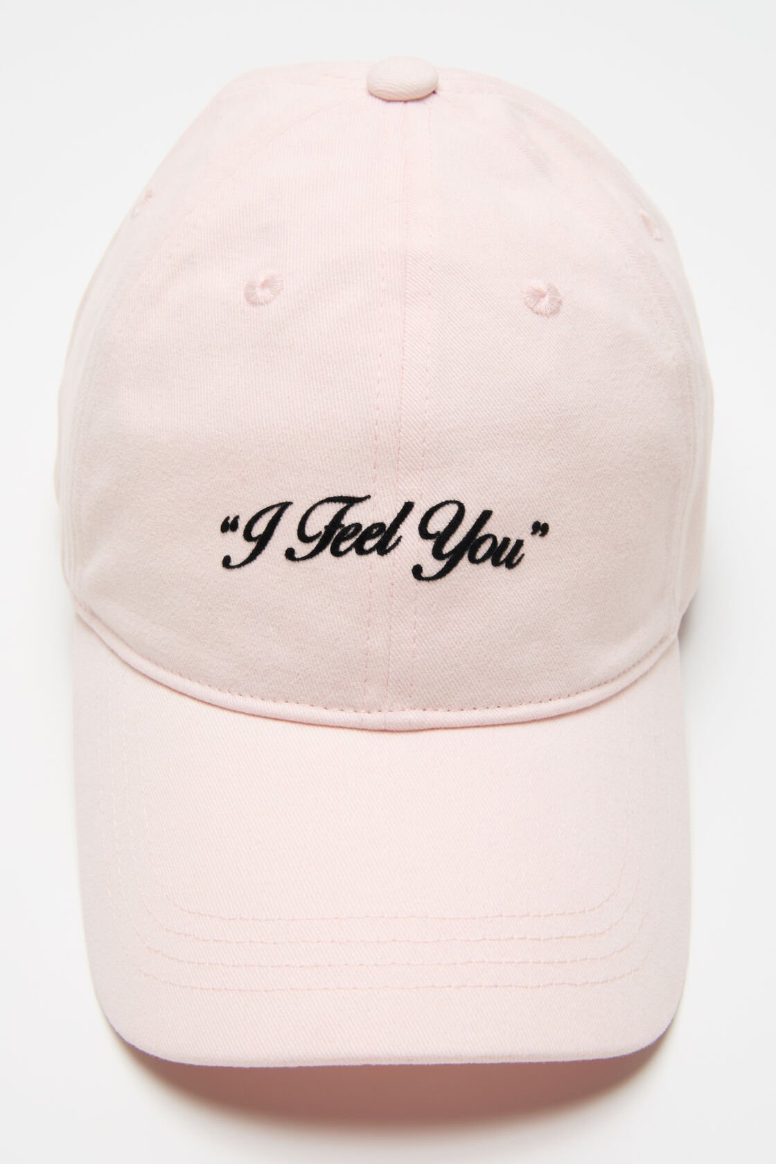 Logo cap, Baby pink, 2000x