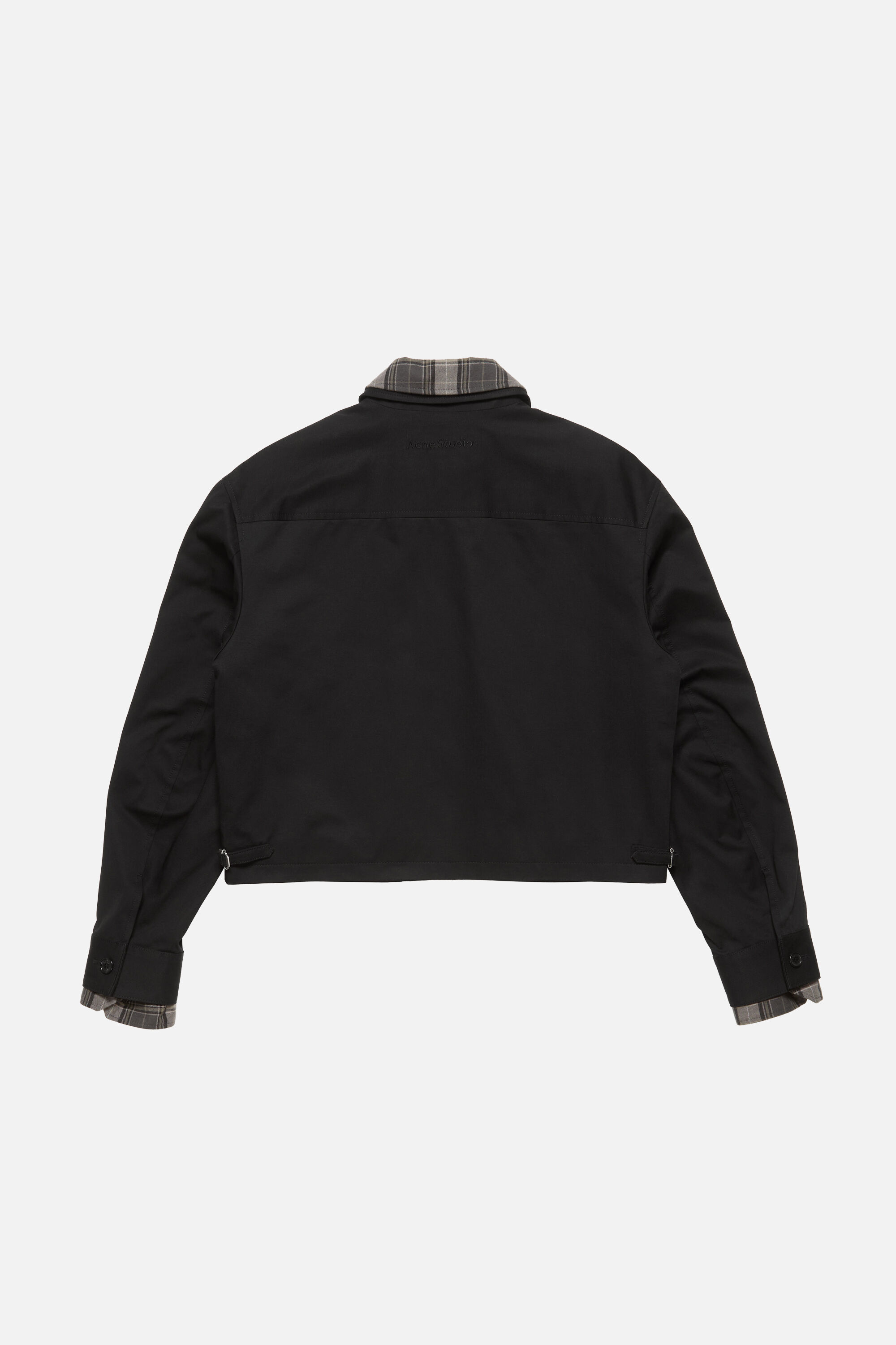 Acne Studios - Layered twill jacket - Black