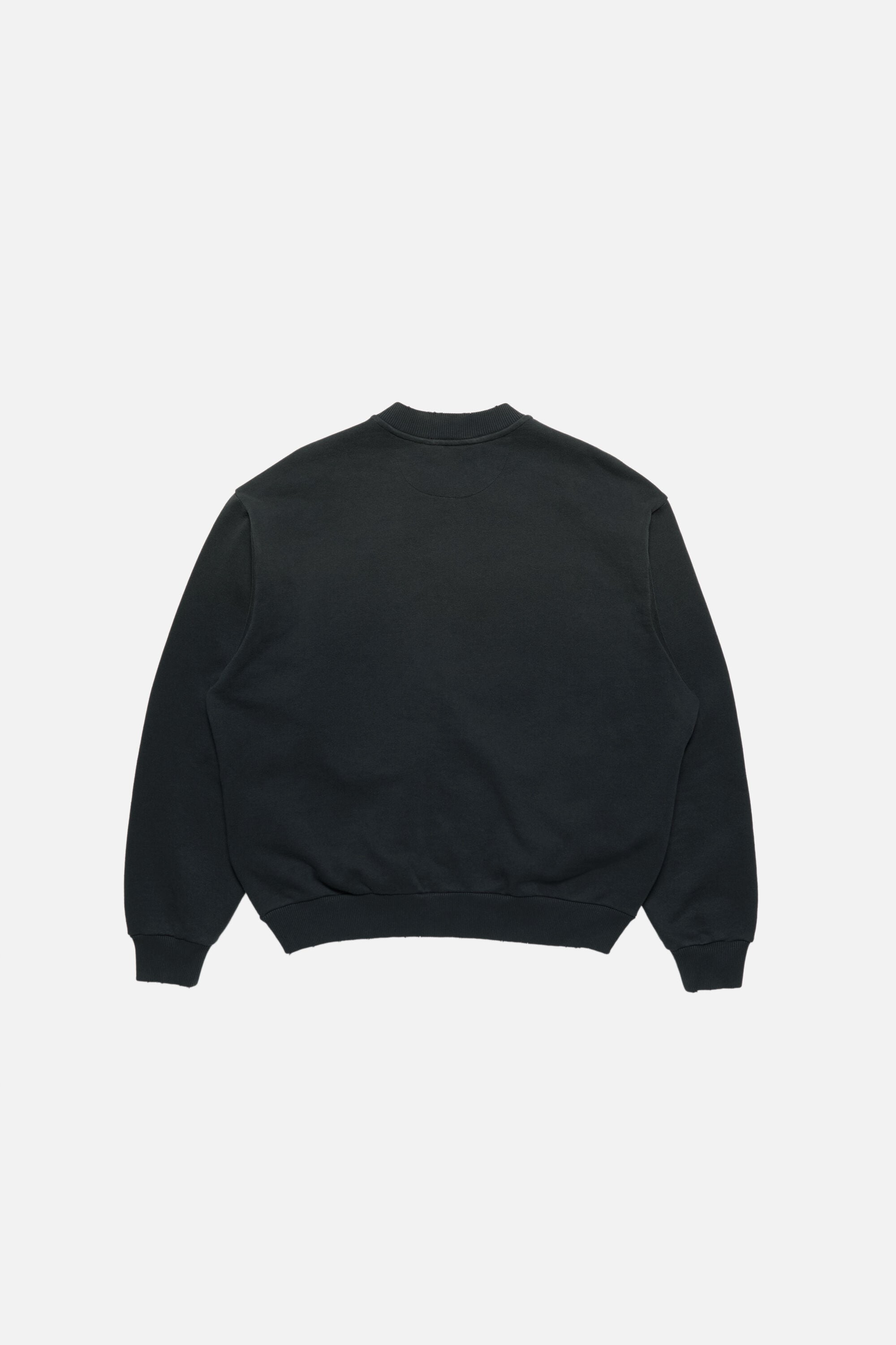 Acne Studios - ジップロゴスウェット - ブラック