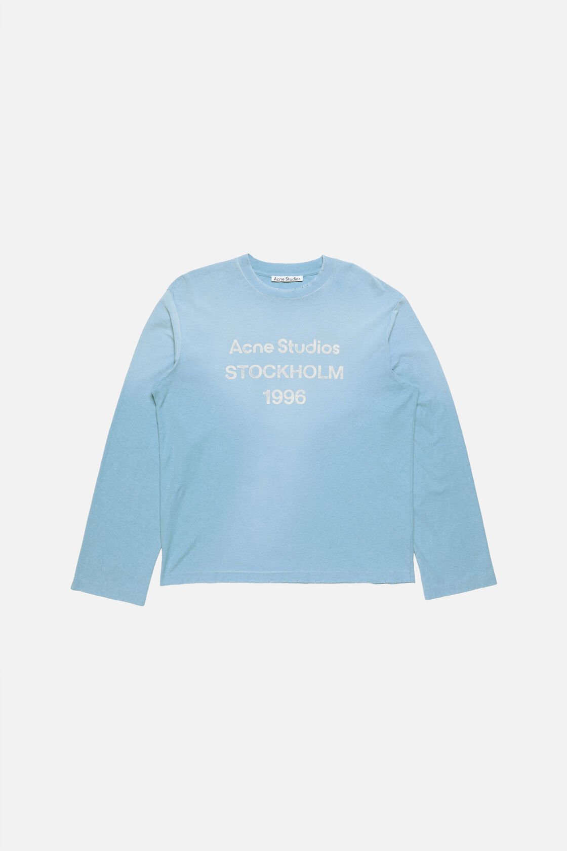 Washed logo t-shirt, Cornflower blue, 2000x