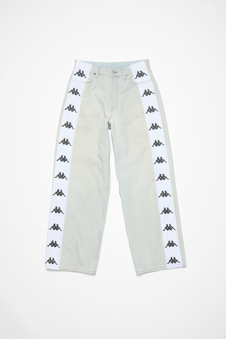 Acne Studios 1981M FN Kappa Denim, Light blue/white