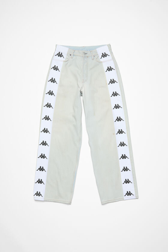 Acne Studios 1981M FN Kappa Denim, Light blue/white