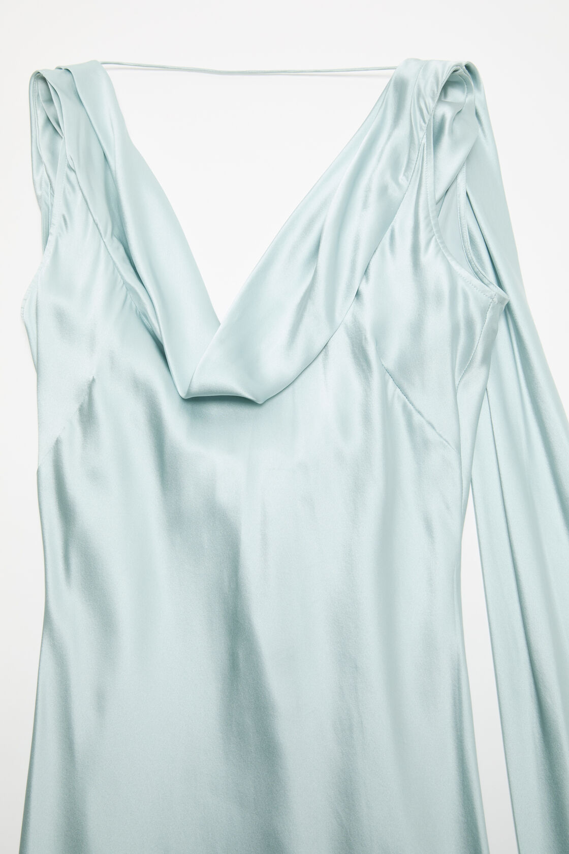 Silk tunic dress, Light blue, 2000x