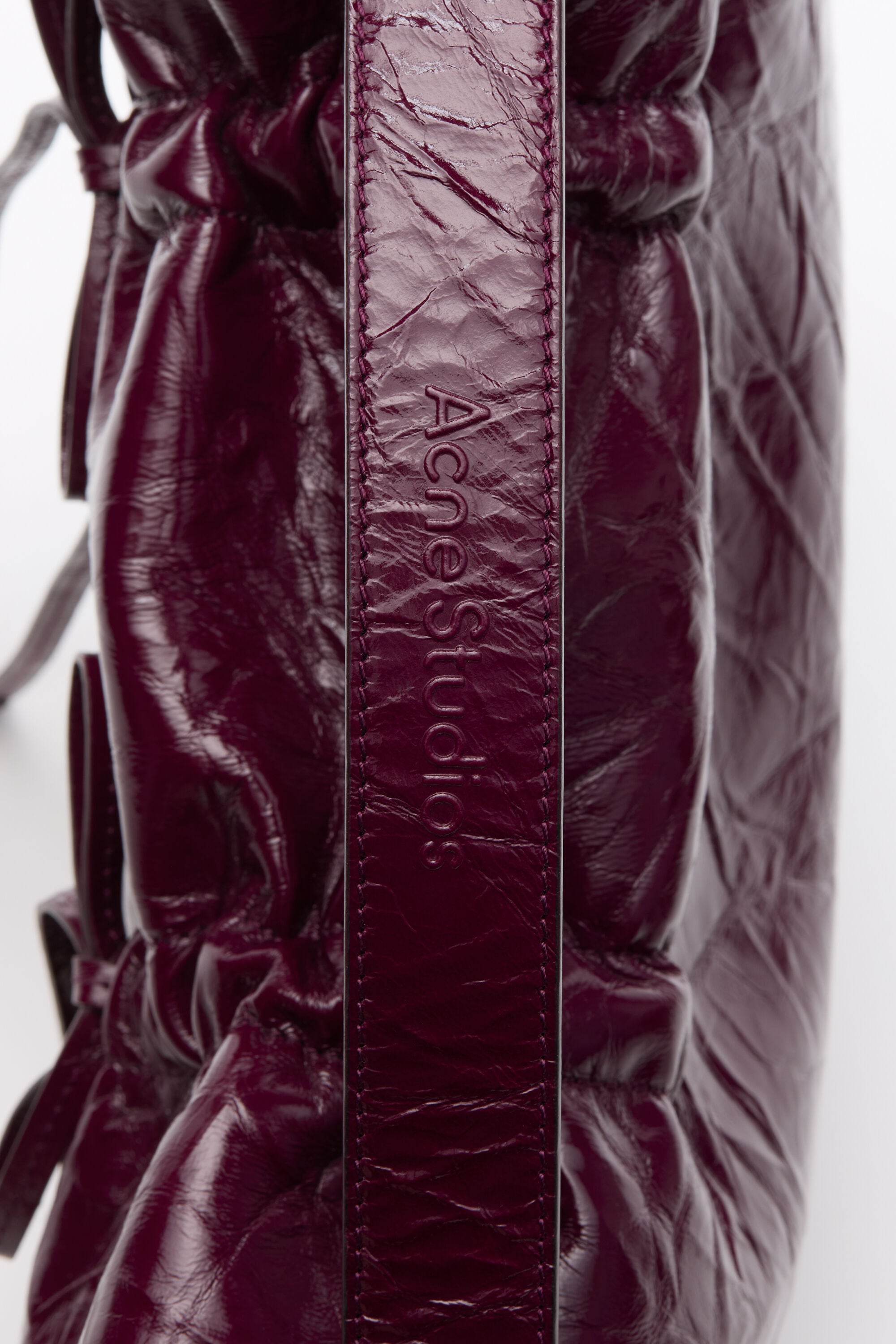 Acne Studios - Multipocket shoulder bag - Berry pink