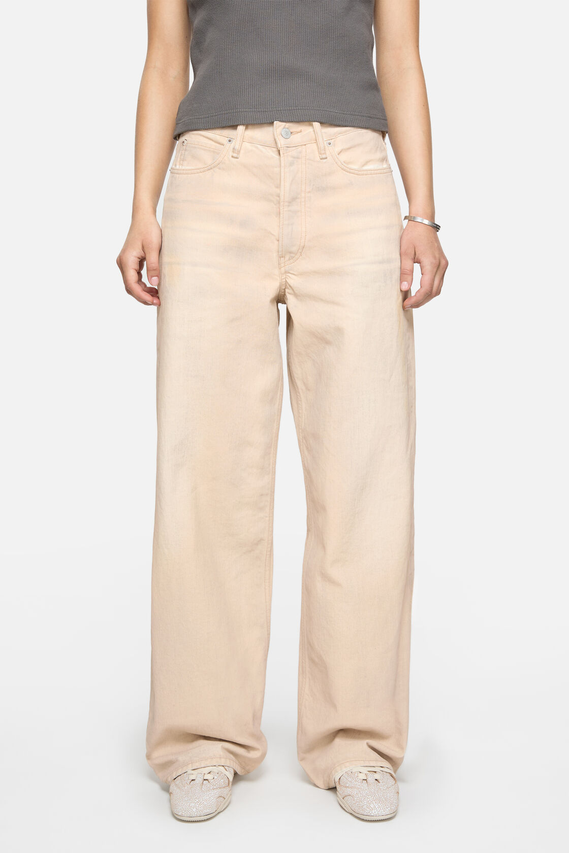 Loose fit jeans - 1981, Sand beige, 2000x