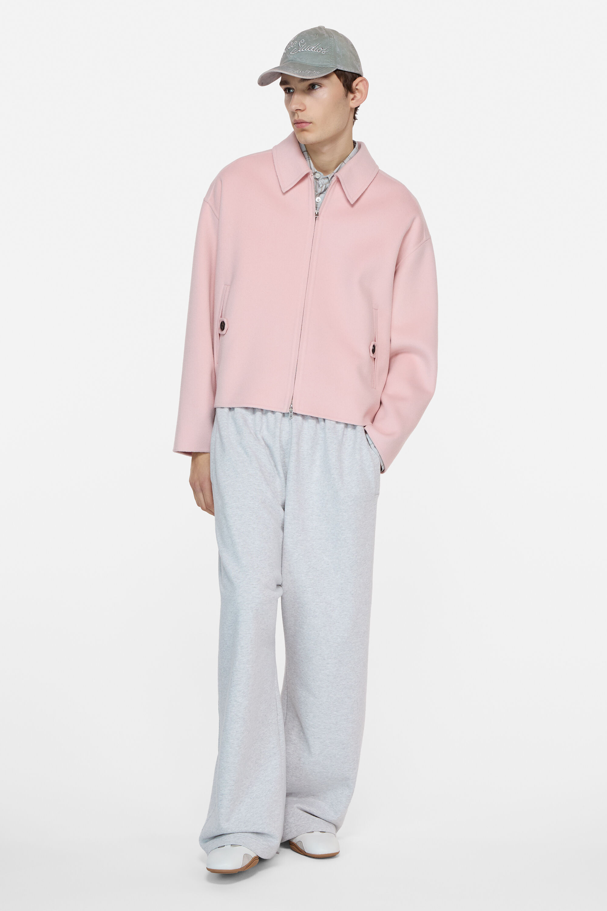 Acne Studios - Cashmere jacket - Baby pink