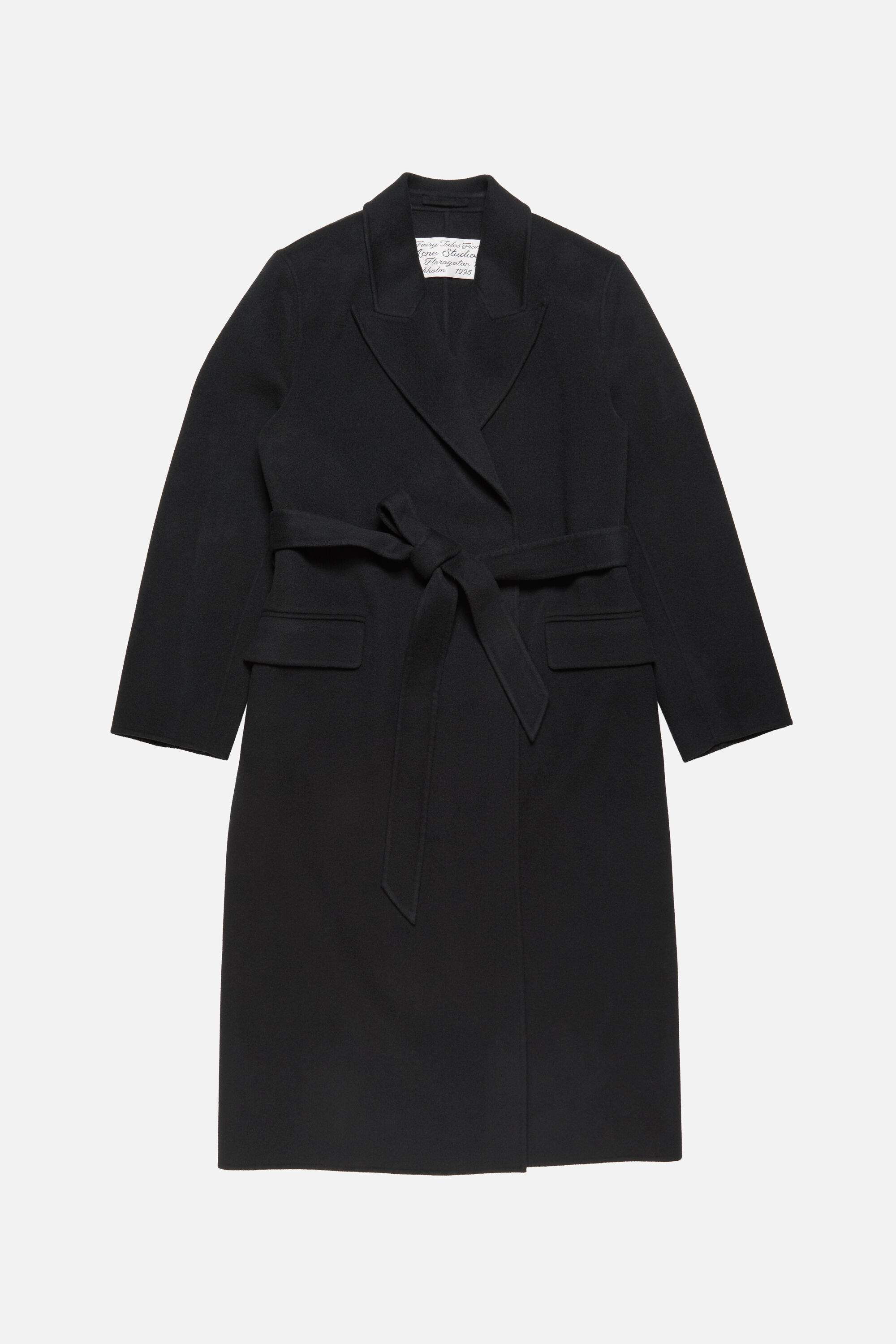 Acne Studios - Double-breasted wool coat - Black
