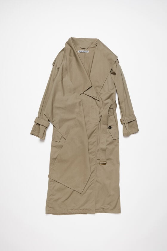 Acne Studios - Trenchcoat mit Schalkragen - Schlammbraun