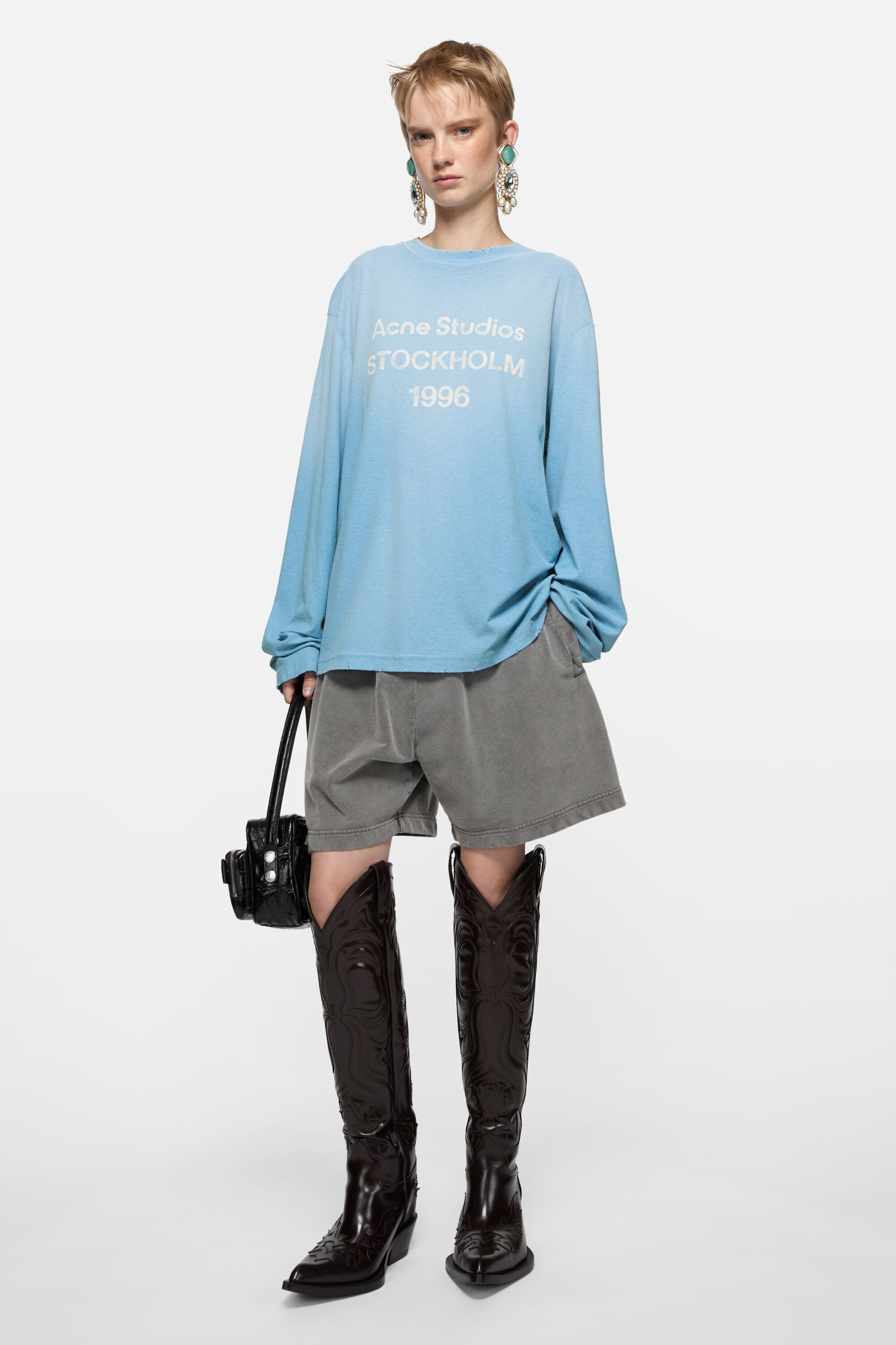 Acne Studios – ウィメンズ ロングスリーブTシャツ