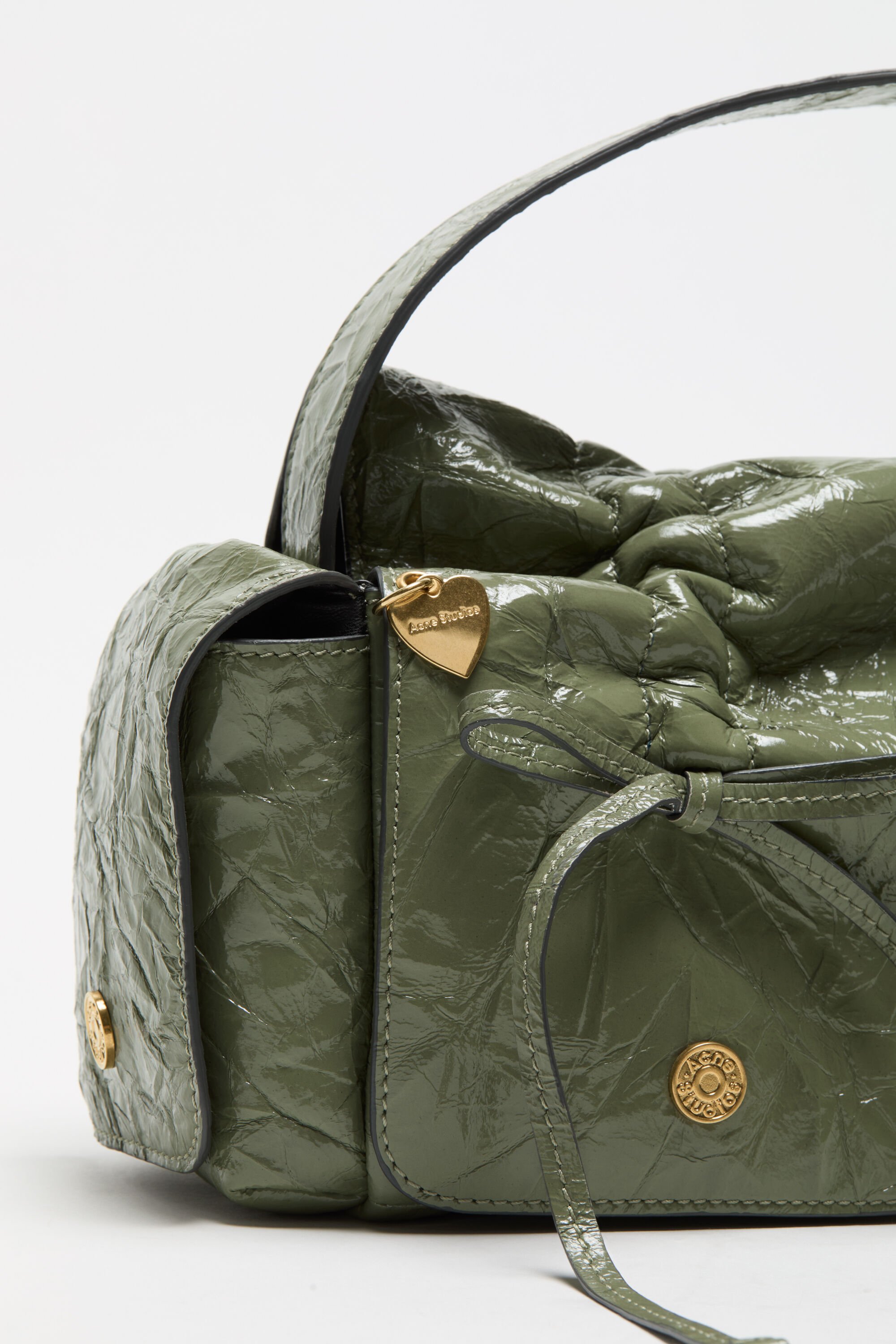 Acne Studios - Multipocket shoulder bag - Wheat green