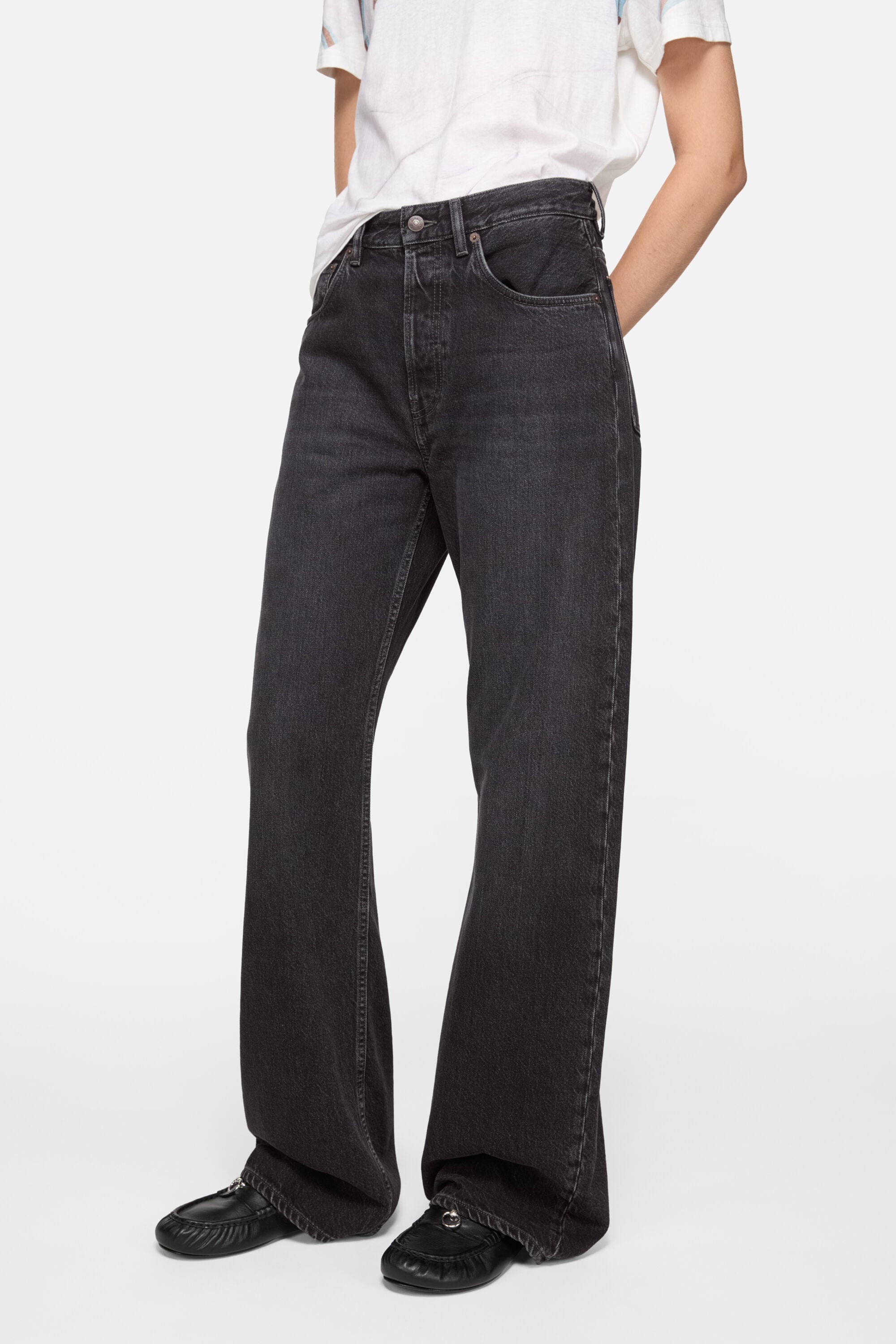 Acne Studios - Regular fit jeans - 2021F - Black