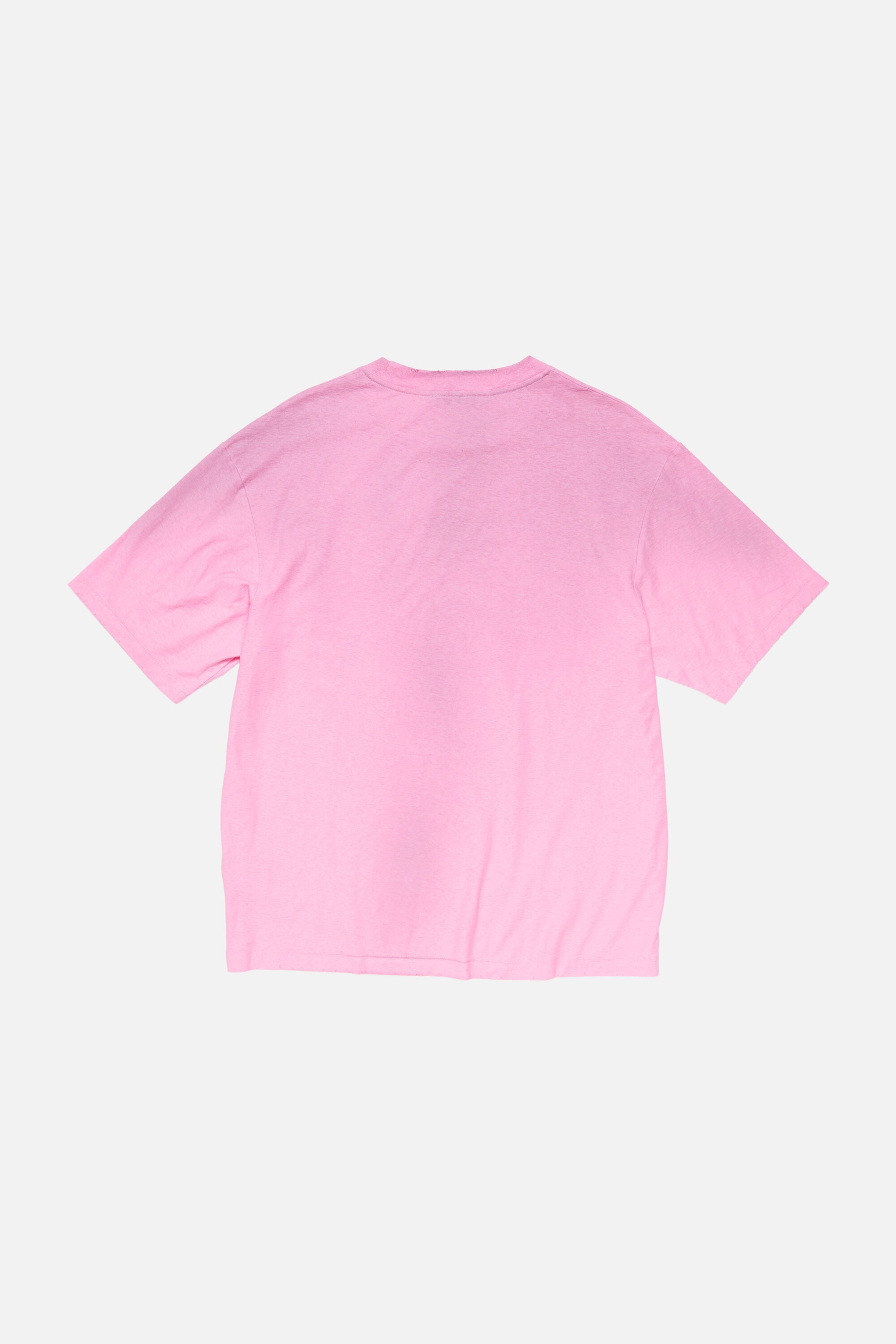 Acne Studios - Sprayed logo t-shirt - Cotton candy pink
