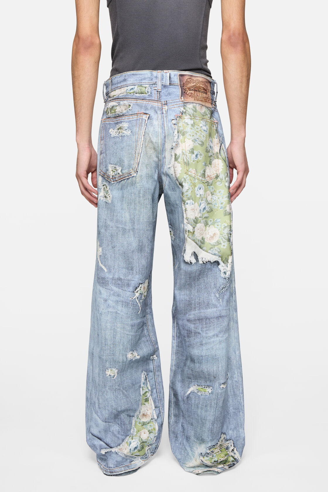 Trompe-l&rsquo;&oelig;il jeans - 1981, Blue/green, 2000x