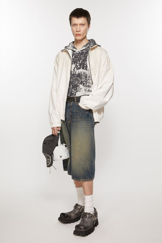 Acne Studios - デニムショーツ - ルーズフィット - ダークブルー