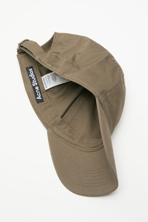 Acne Studios - スタッズFaceロゴキャップ - ウッドグリーン