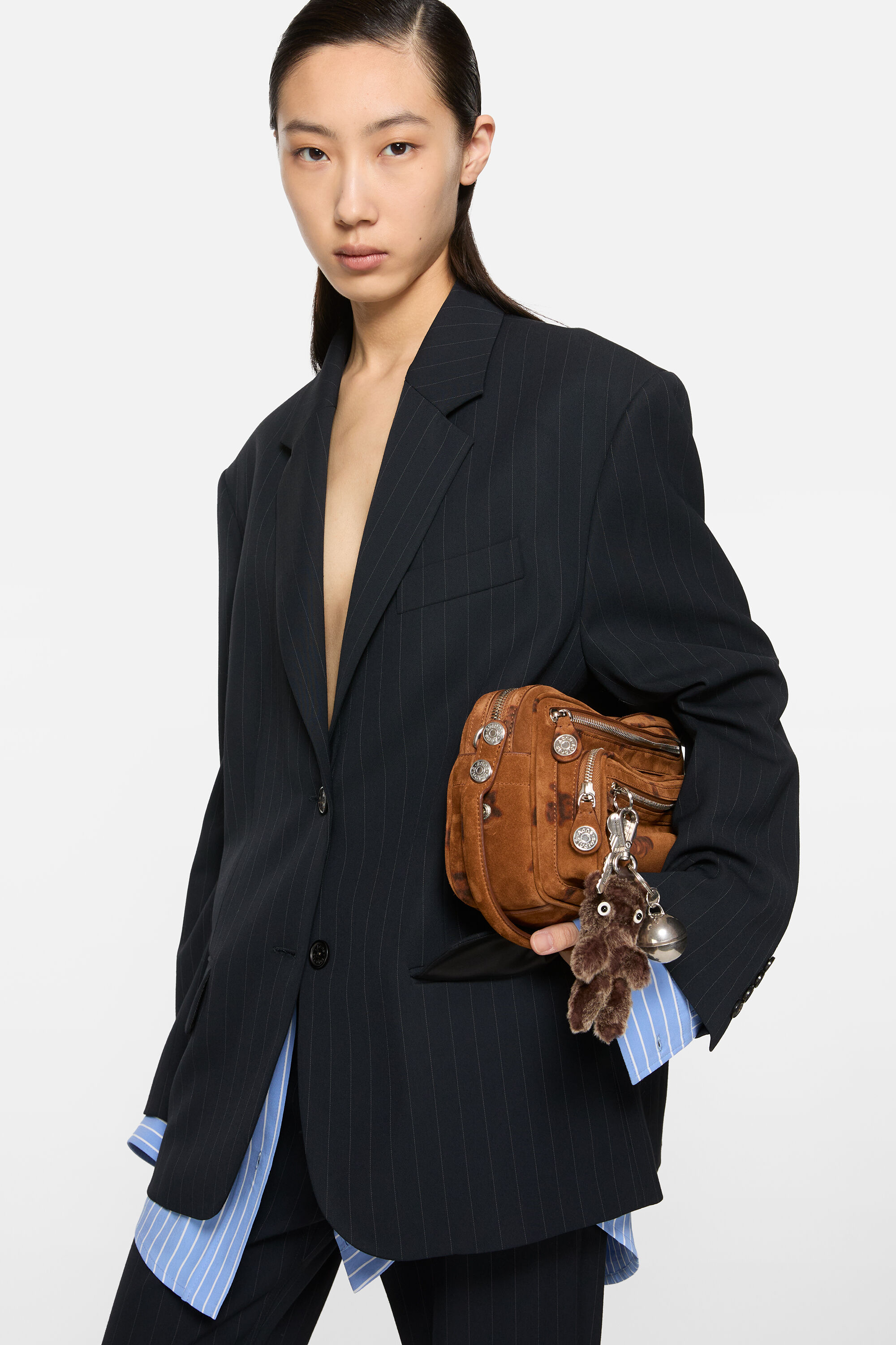 Acne Studios クマ キーホルダー キーリング ぬいぐるみ 青 ブルー Acne Studios – Women's Objects