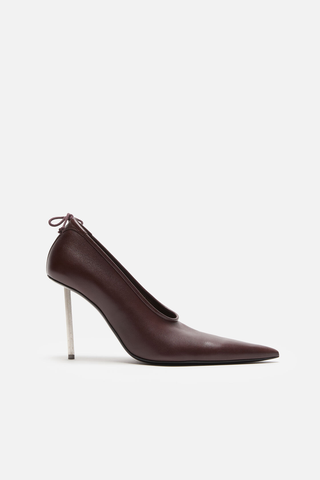 Leather pump, Chocolate brown, 2000x