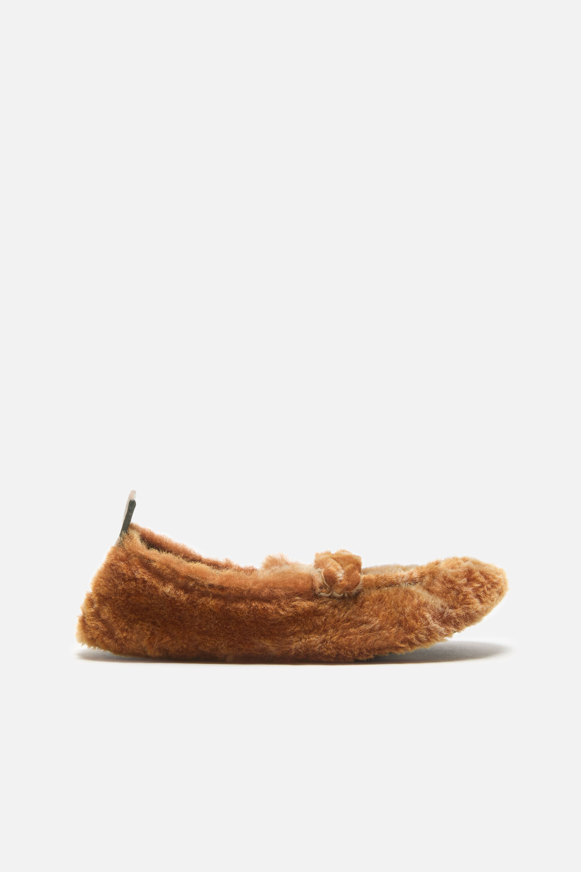 Acne Studios - Shearling loafer - Orange Multi