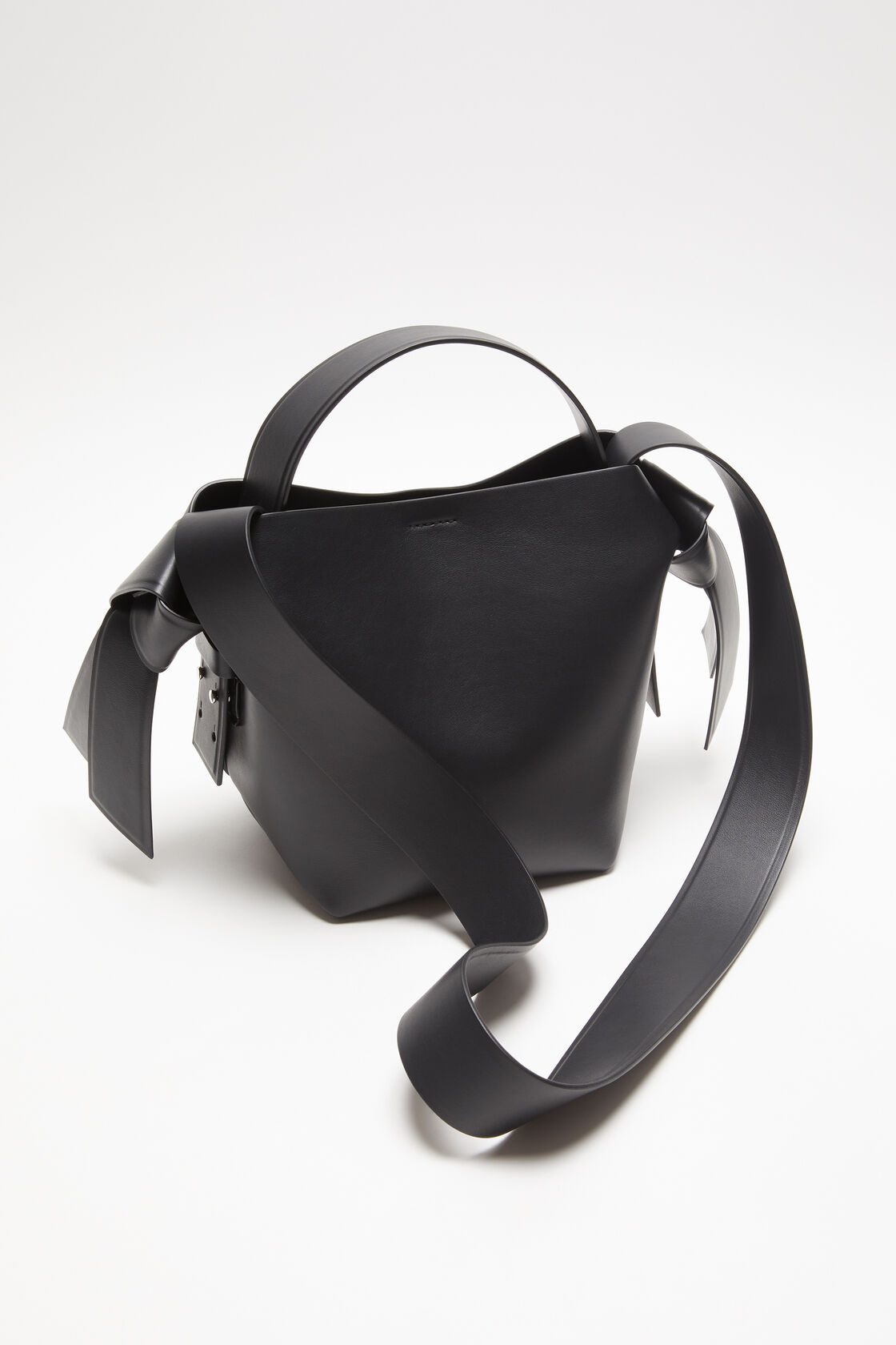 Musubi mini shoulder bag, Black, 2000x
