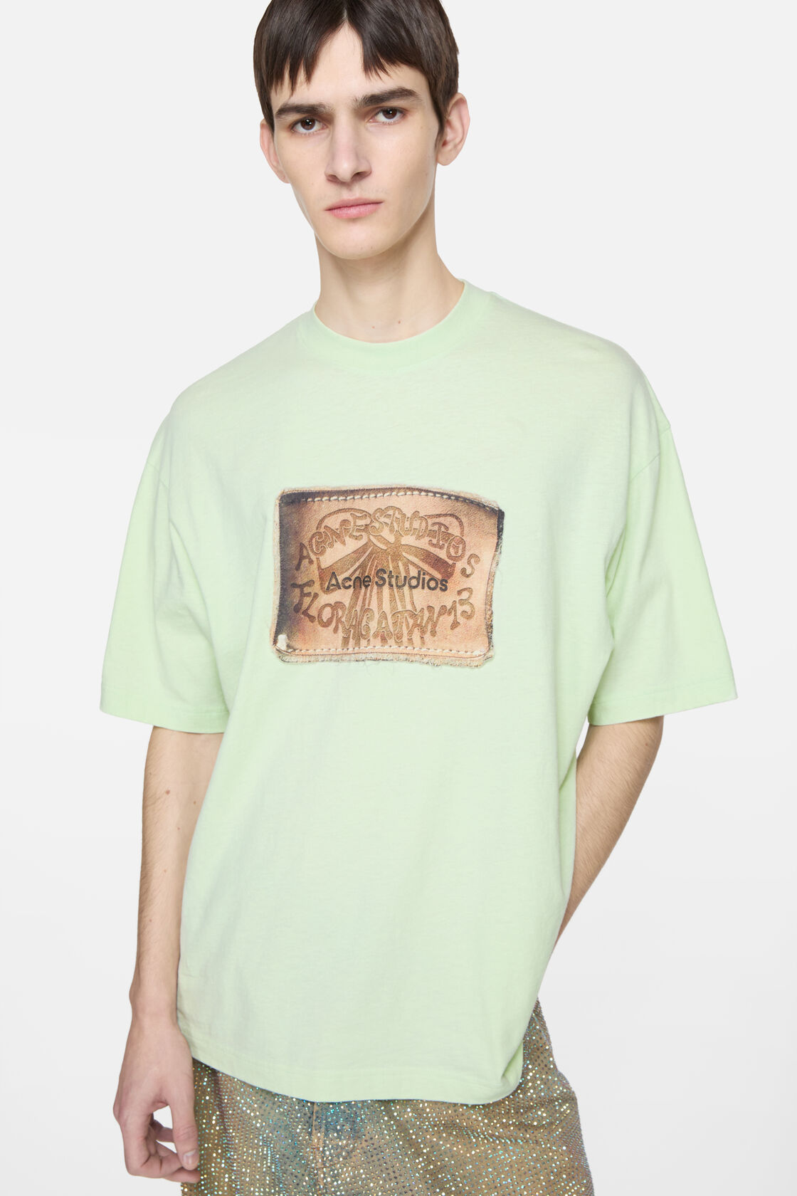 Logo t-shirt, Pistachio Green, 2000x