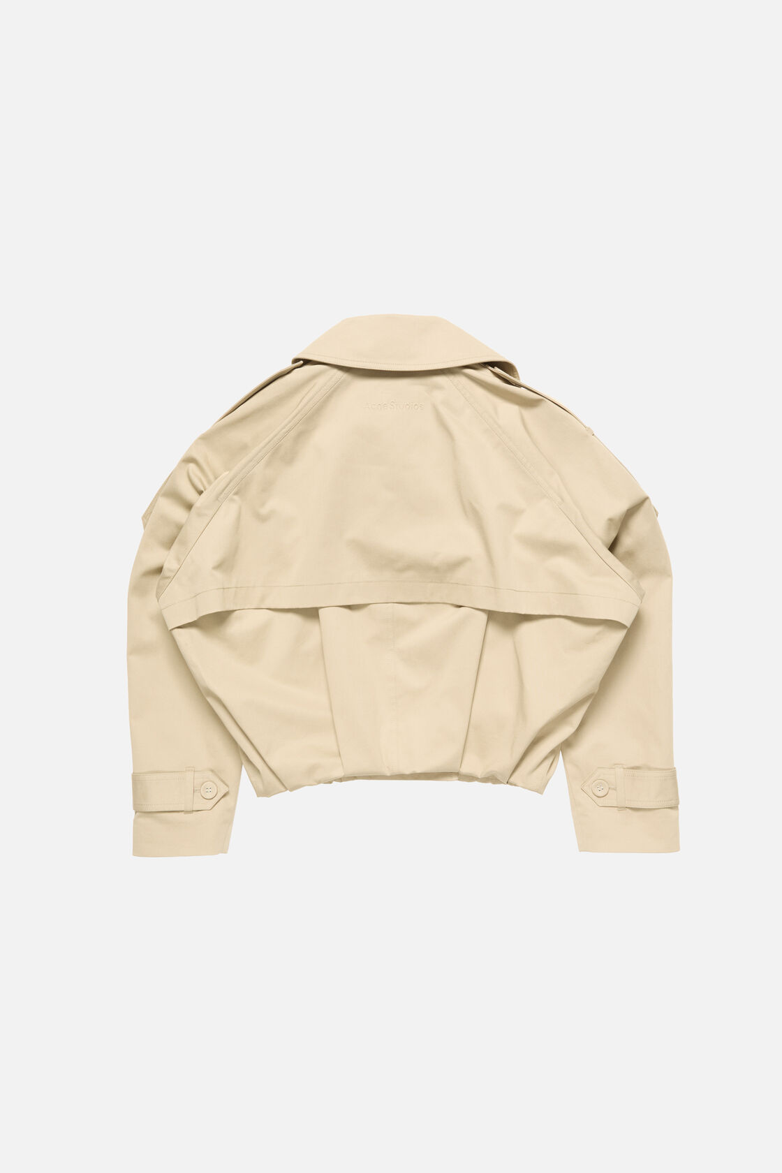 Short trench coat, Pale beige, 2000x
