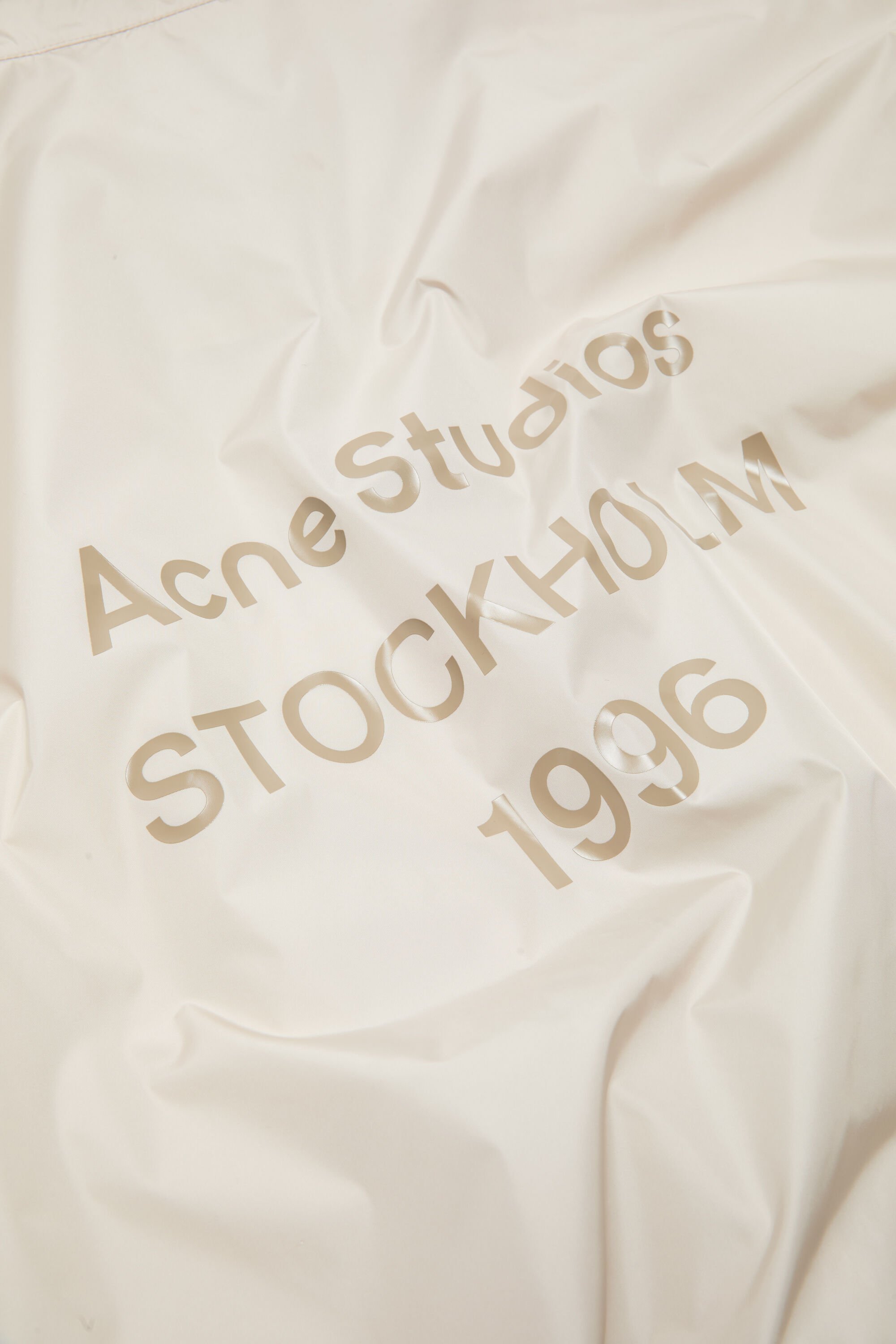 Acne Studios - Lightweight logo jacket - Light taupe