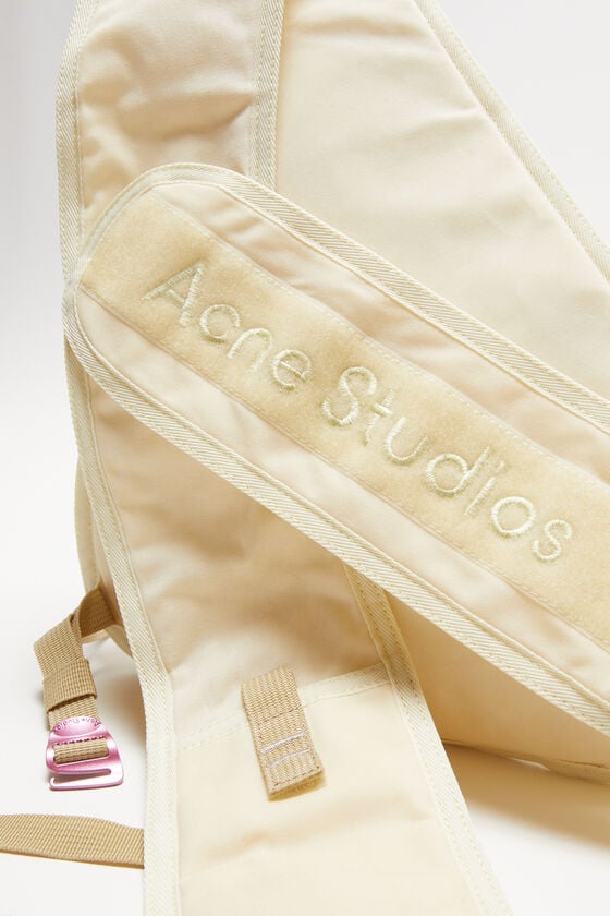 Sling backpack, Cream beige/beige, 2000x