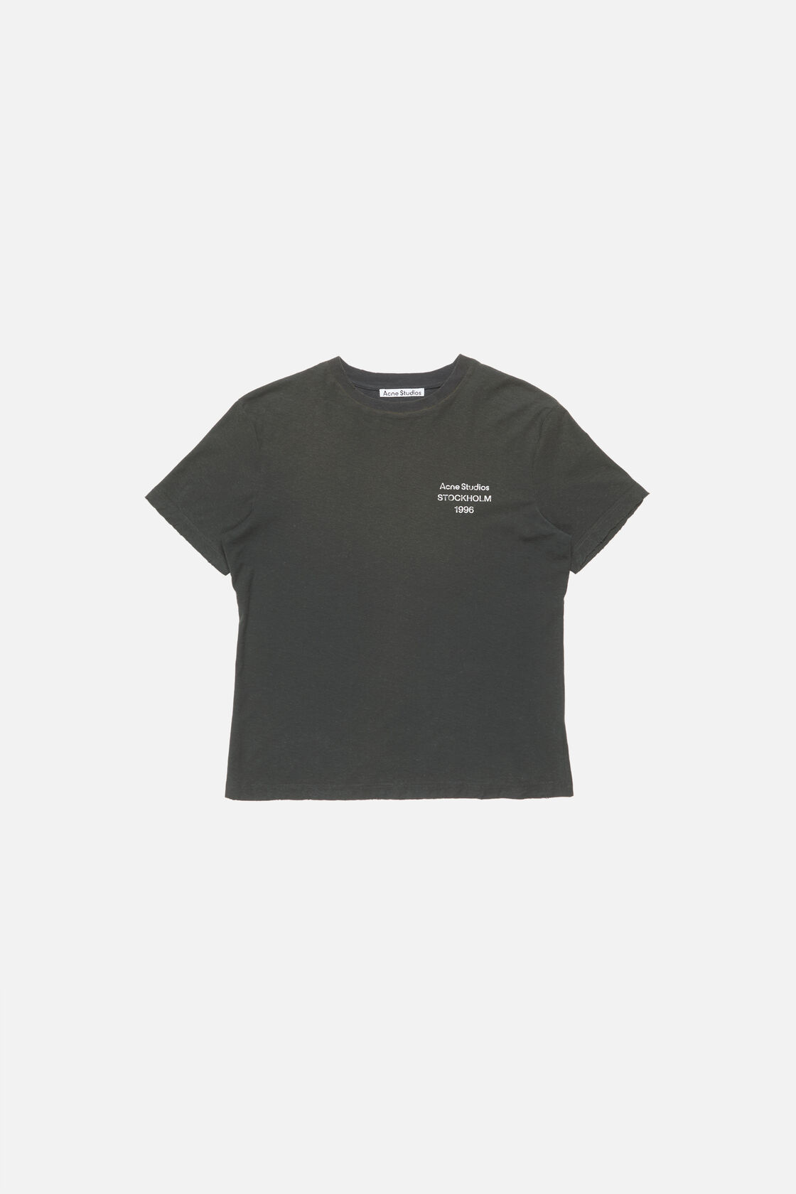 Sprayed logo t-shirt, Faded black, 2000x
