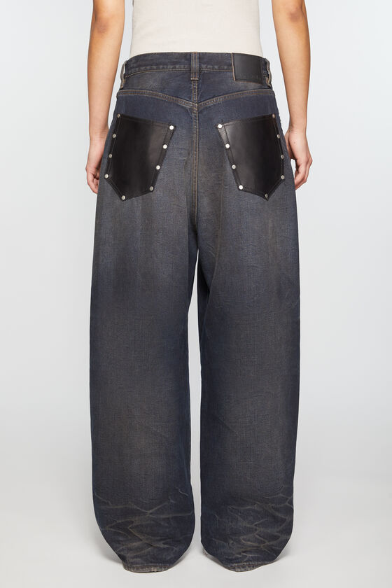 Acne Studios - スーパーバギーフィットジーンズ - 2023F - ダークブルー 