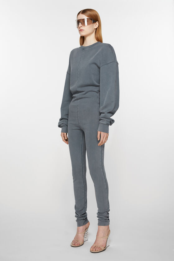 Acne Studios - フリースジャンプスーツ - アンスラサイトグレー