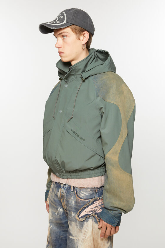Acne Studios - ウインドブレーカージャケット - オリーブグリーン