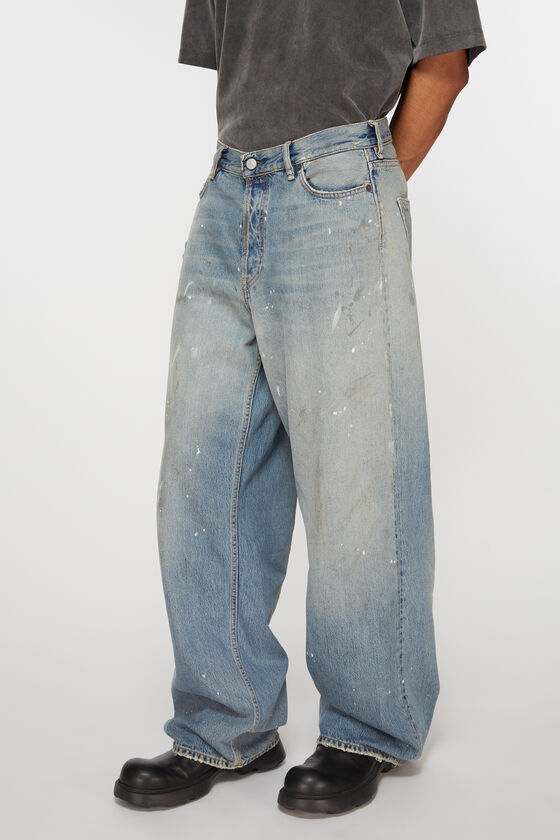 Acne Studios - 宽松版型牛仔裤- 1981M - 浅蓝色 