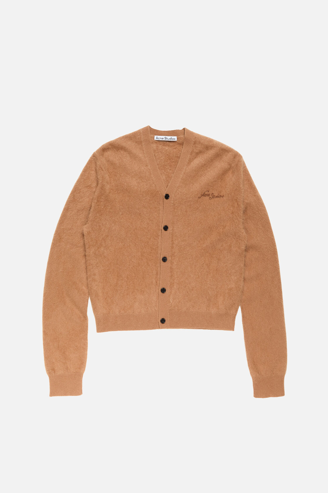 Cashmere cardigan, Almond brown, 2000x