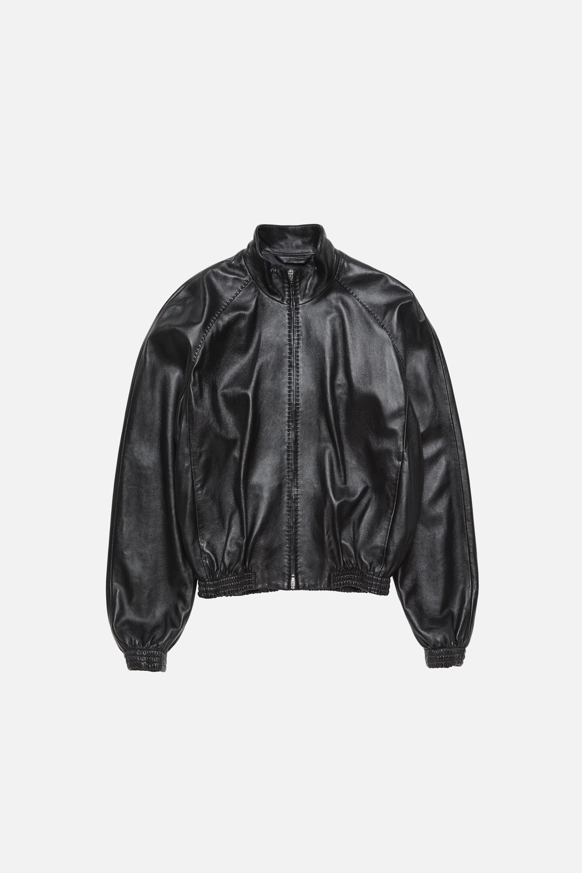 Acne Studios - Leather jacket - Black